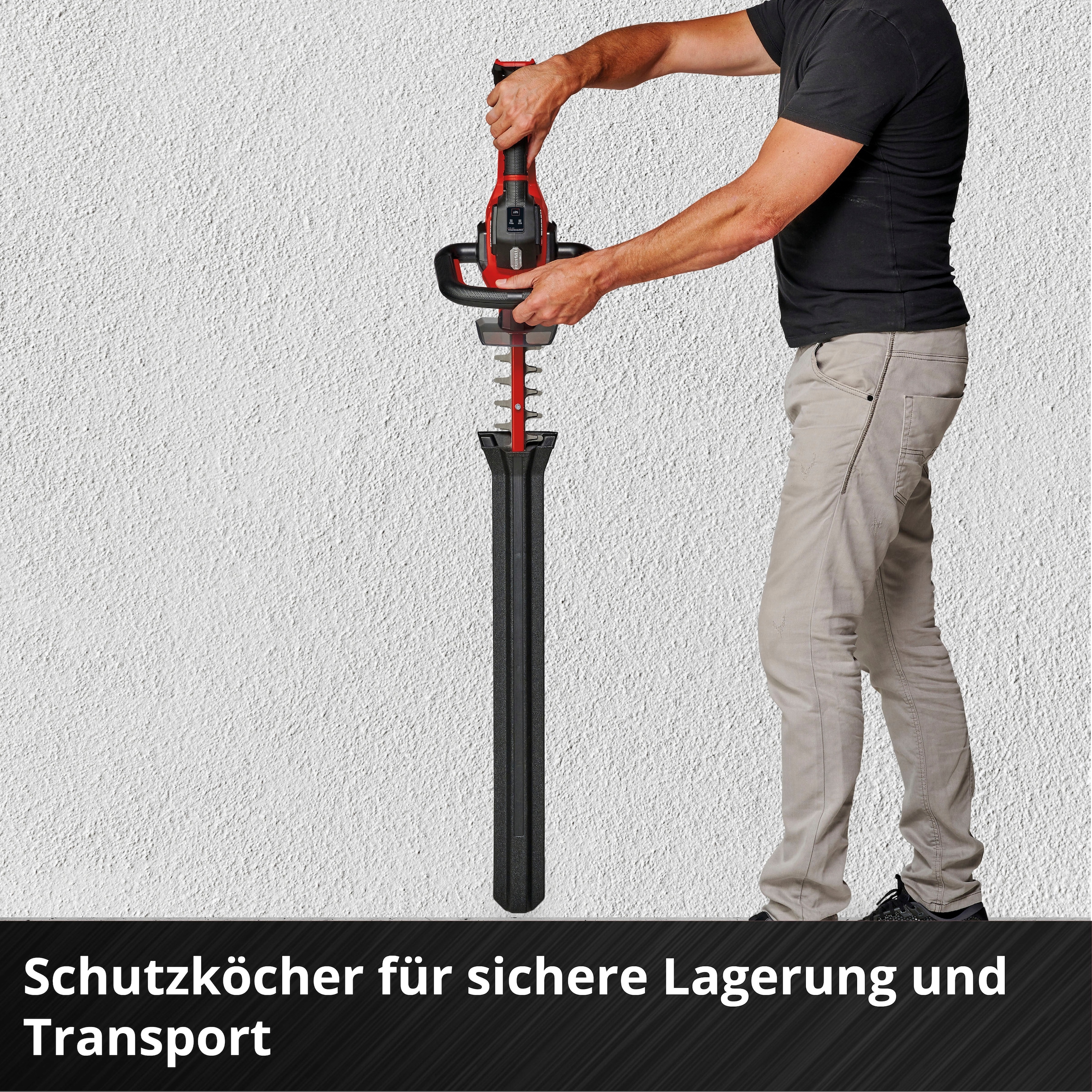 Einhell Akku-Heckenschere »GP-CH 18/61 Li BL-Solo«, 67 cm Schwertlänge, ohne Akku und Ladegerät