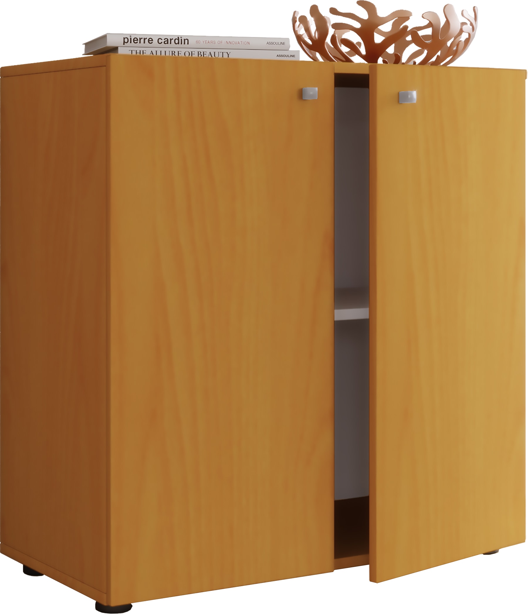 Kommode VCM, B:70cm T:36cm, braun, Schlafzimmer, Sideboards, "Holz Kommode Sideboard Anrichte Vandol 1 Drehtüren"
