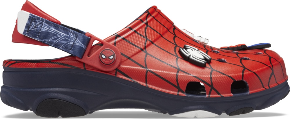 Crocs Clog »Spider Man All Terrain Clog K«, Sommerschuh, Sandale, Kinderschuh mit Spider-Man Motiv