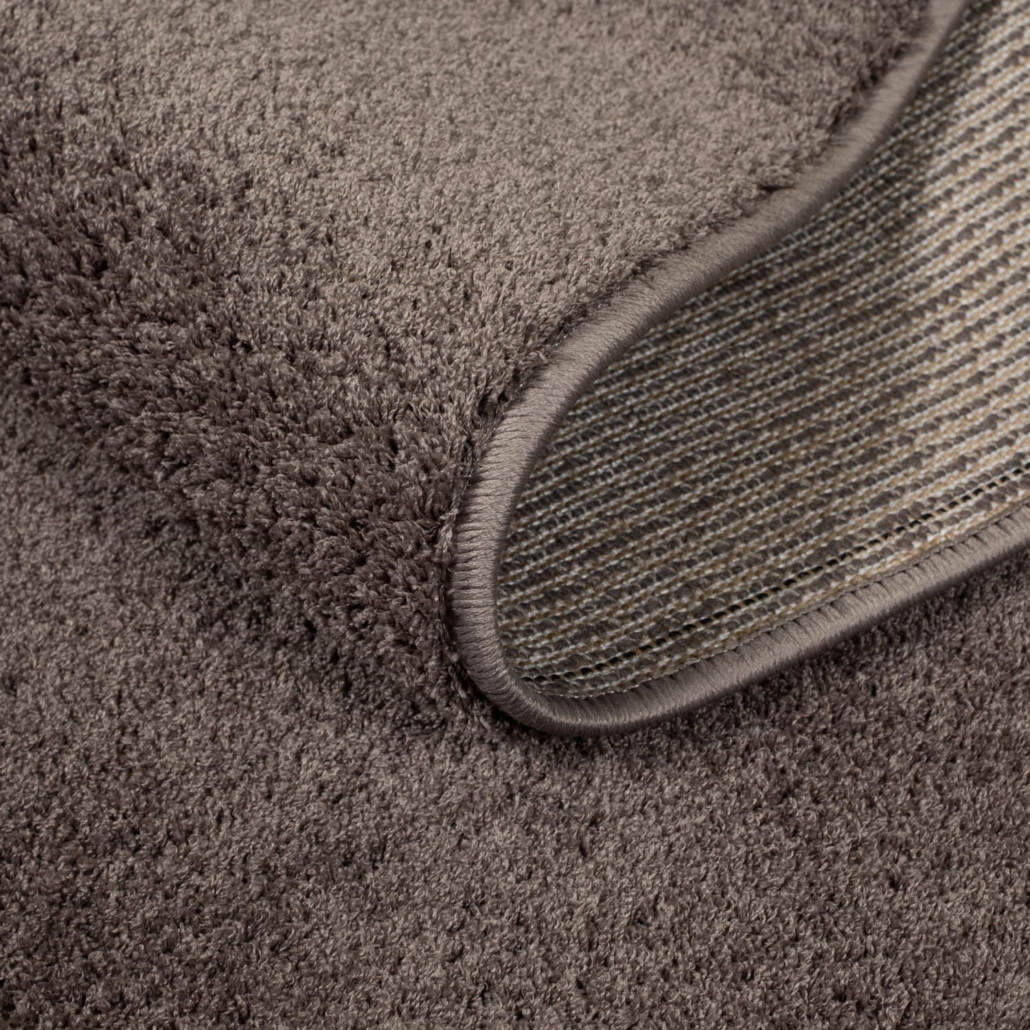 Carpet City Teppich »Softshine 2236« rund 14 mm Höhe besonders weich, Uni Farben, ideal für Wohnzimmer & Schlafzimmer