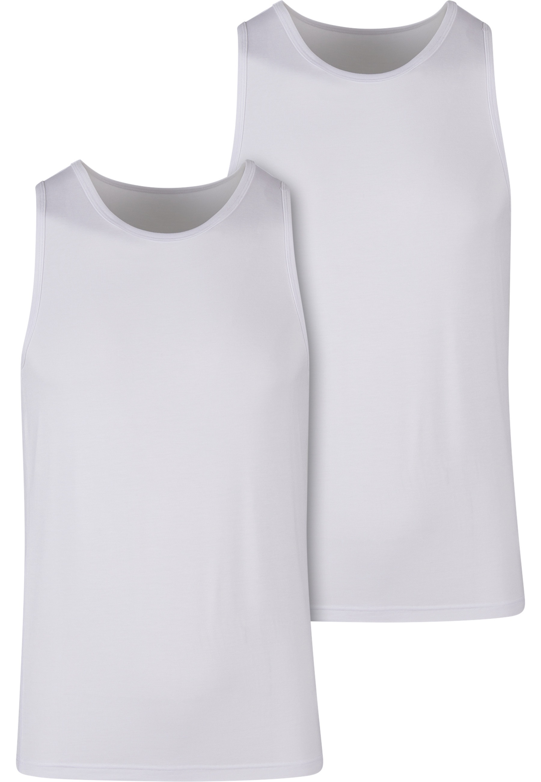 URBAN CLASSICS Tanktop "Urban Classics Bamboo Basic Tank Top 2-Pack" 1