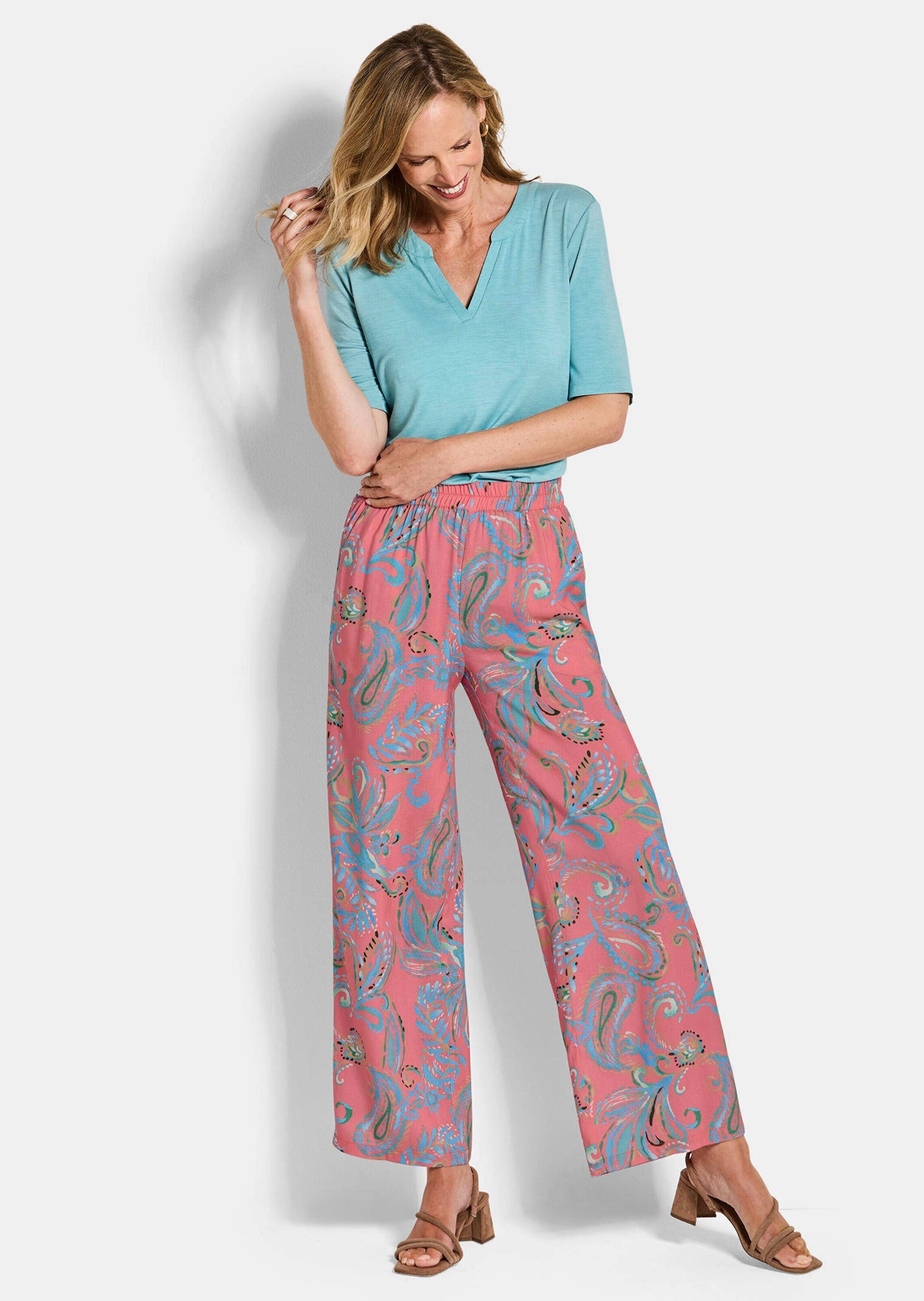 GOLDNER Schlupfhose "Hose VERA aus reiner Viskose" günstig online kaufen