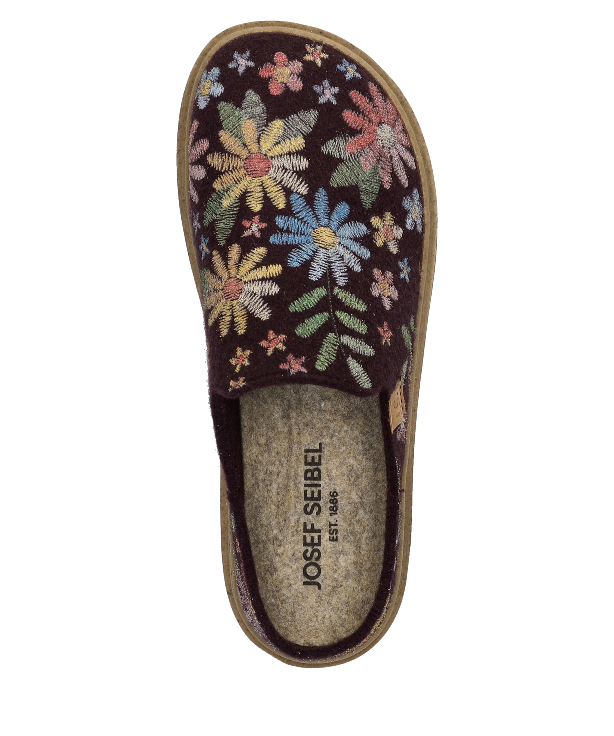 Josef Seibel Hausschuh »Carmaux 01, purple-multi«