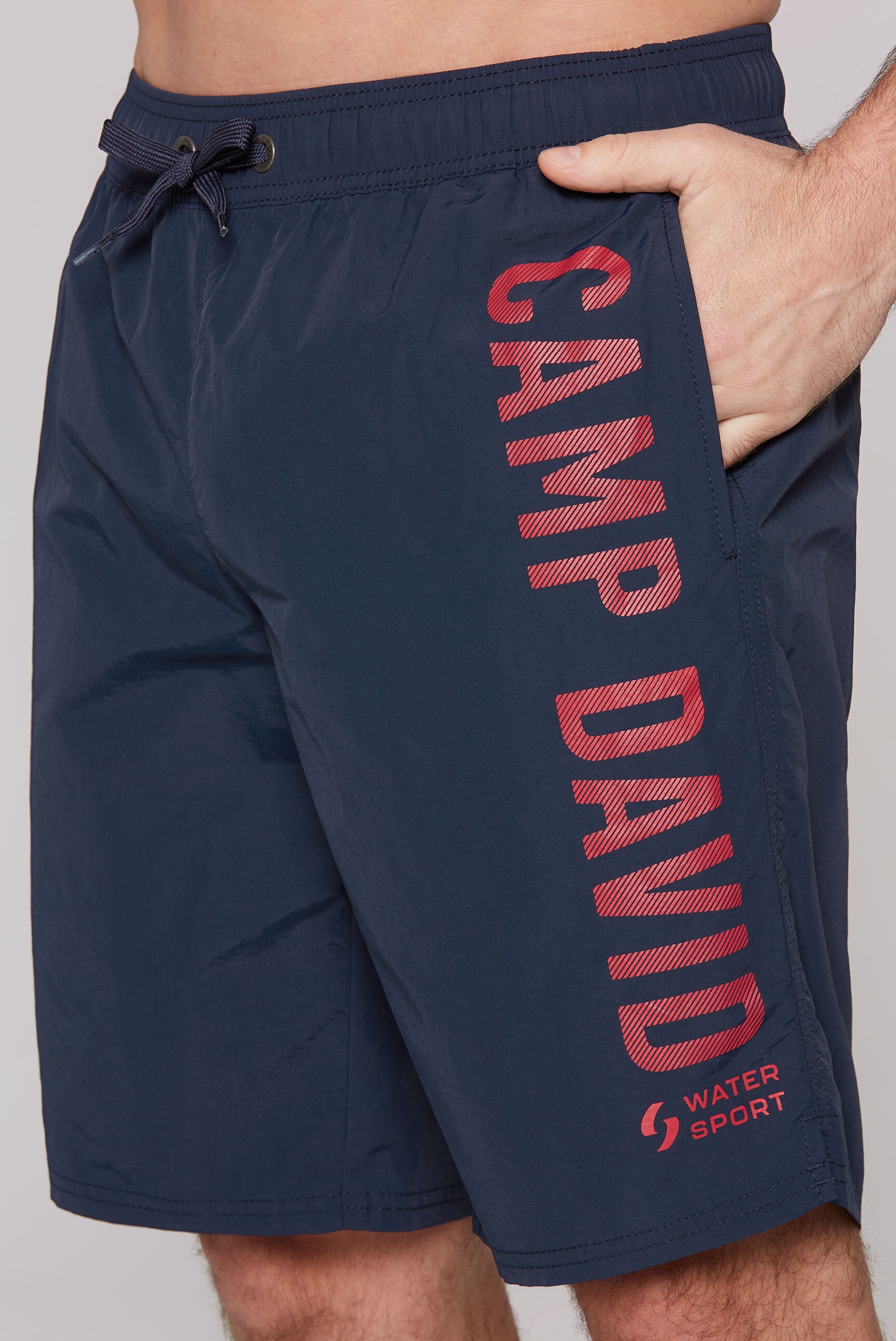 CAMP DAVID Badeshorts, mit Einschubtaschen