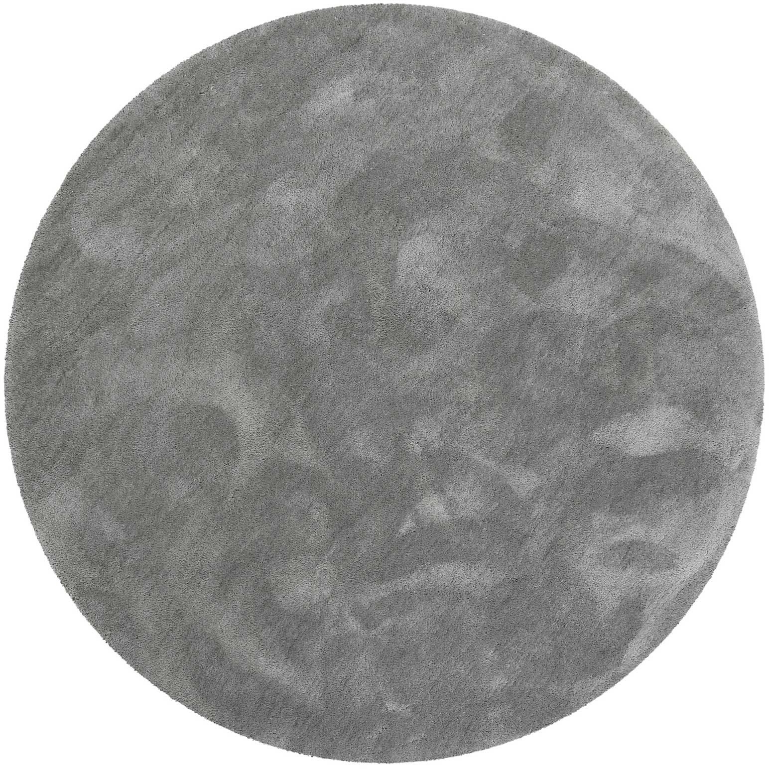 Hochflor-Teppich ESPRIT "Relaxx ESP-4150", grau, H:25mm Ø:200cm, Kunstfaser, Teppiche, Wohnzimmer, sehr große Farbauswahl, weicher dichter Hochflor 3