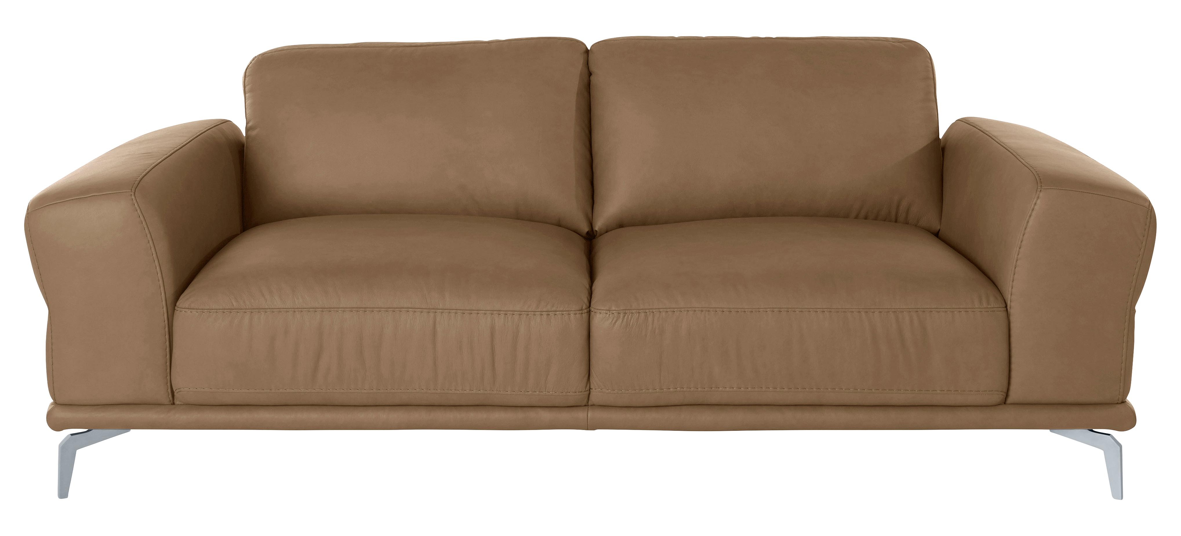 W.SCHILLIG 2,5-Sitzer "montanaa Design Sofa mit erstklassigem Sitzkomfort, Federkern" mit Metallfüßen in Silber matt, Breite 212 cm