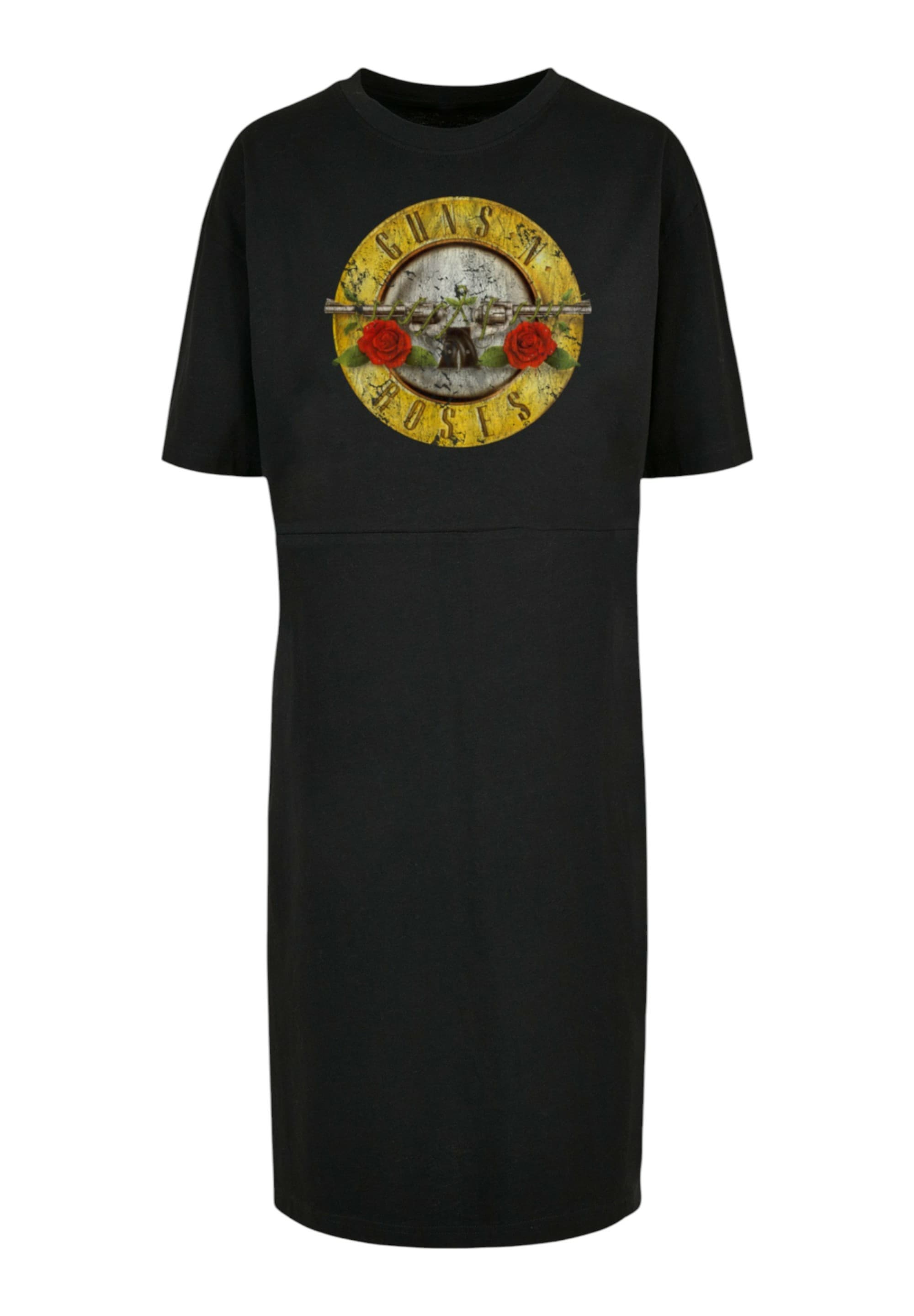 F4NT4STIC Shirtkleid »Guns 'n' Roses Vintage Logo Black«, Premium Qualität