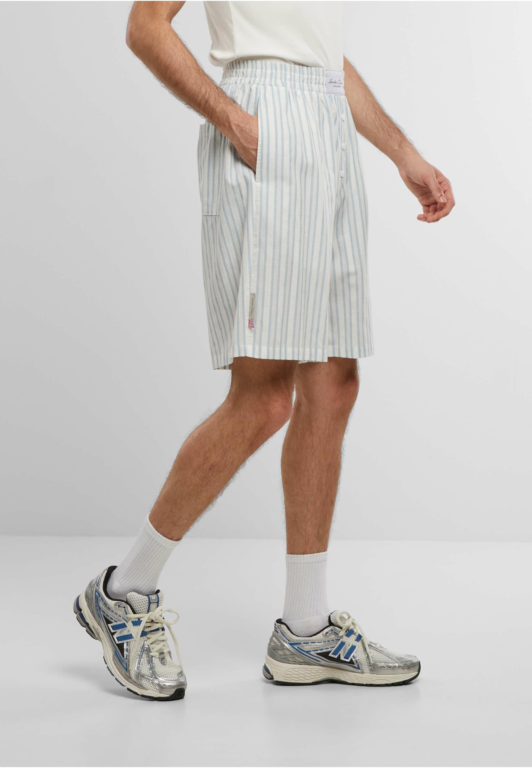 Another Cotton Lab Shorts »Another Cotton Lab Oversized Striped Short Pants«, (1 tlg.)