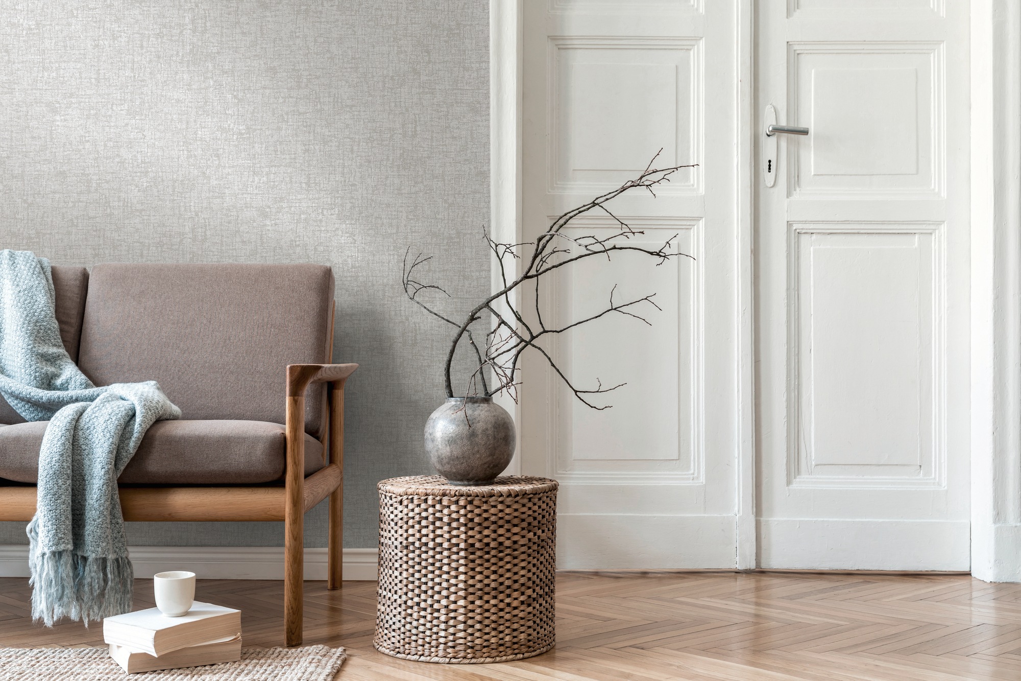 living walls Vliestapete »Smart Surfaces Stein-Optik Tapete Mustertapete Steinwand Steinoptik«, leicht glänzend, Vliestapete Steintapete für Schlafzimmer Küche Wohnzimmer Stein-Optik