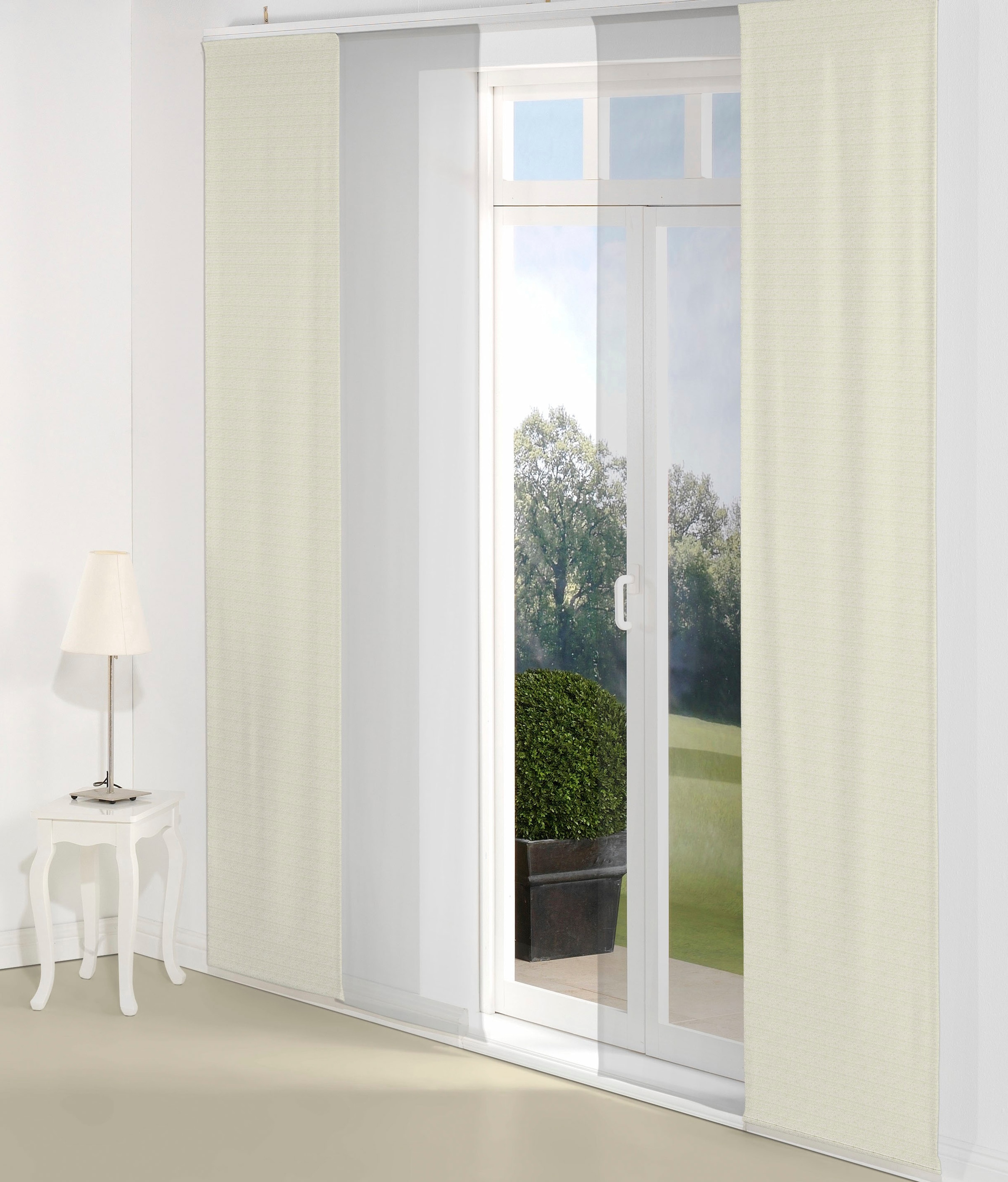 Wirth Schiebegardine "Berwick" Paneelwagen 1 Stk. tlg. günstig online kaufen