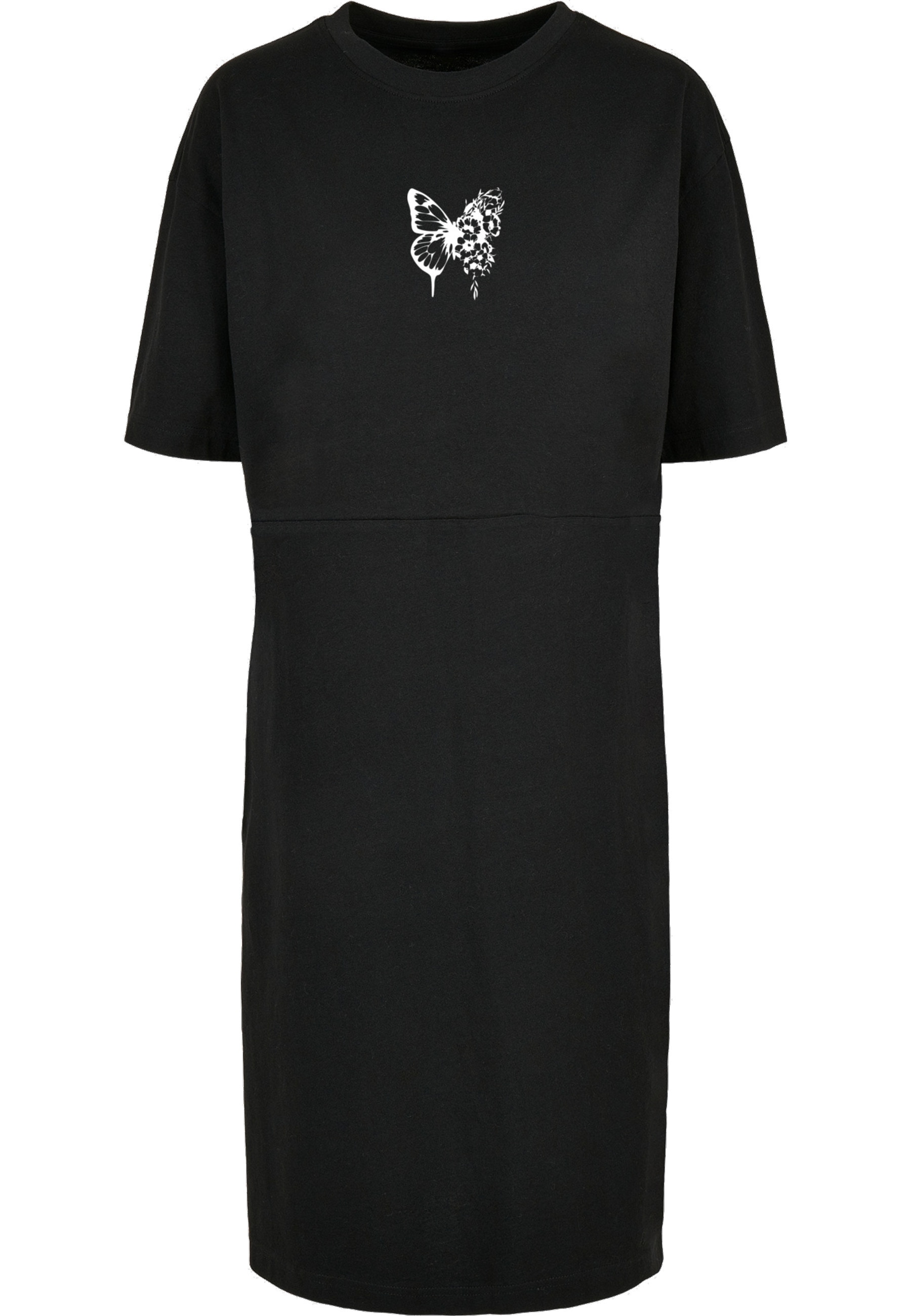 Merchcode Shirtkleid "Merchcode Damen Ladies Flowers Bloom Oversized Slit T günstig online kaufen