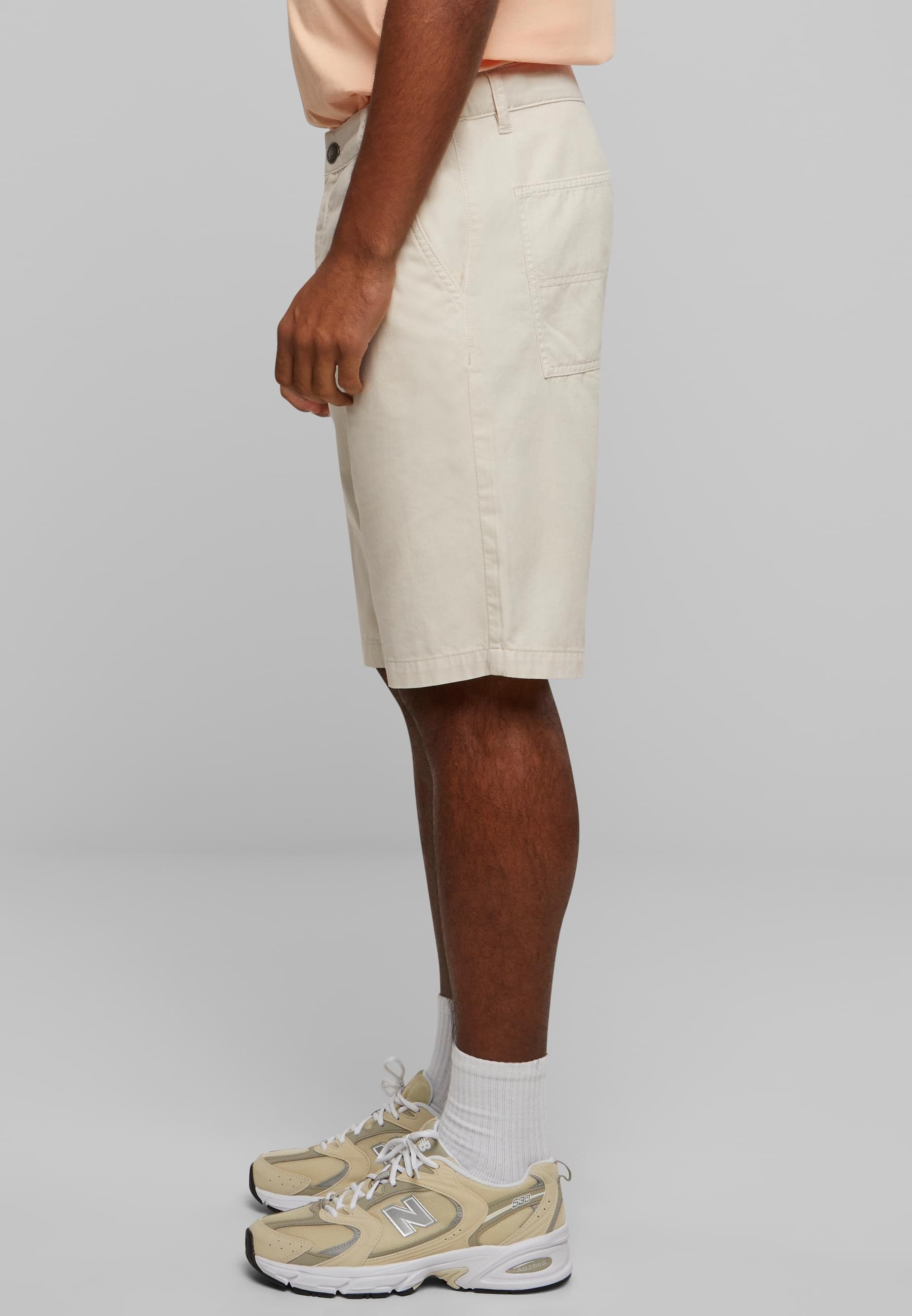 URBAN CLASSICS Chinoshorts »Urban Classics Herren Organic Skater Chino Shorts«, (1 tlg.)
