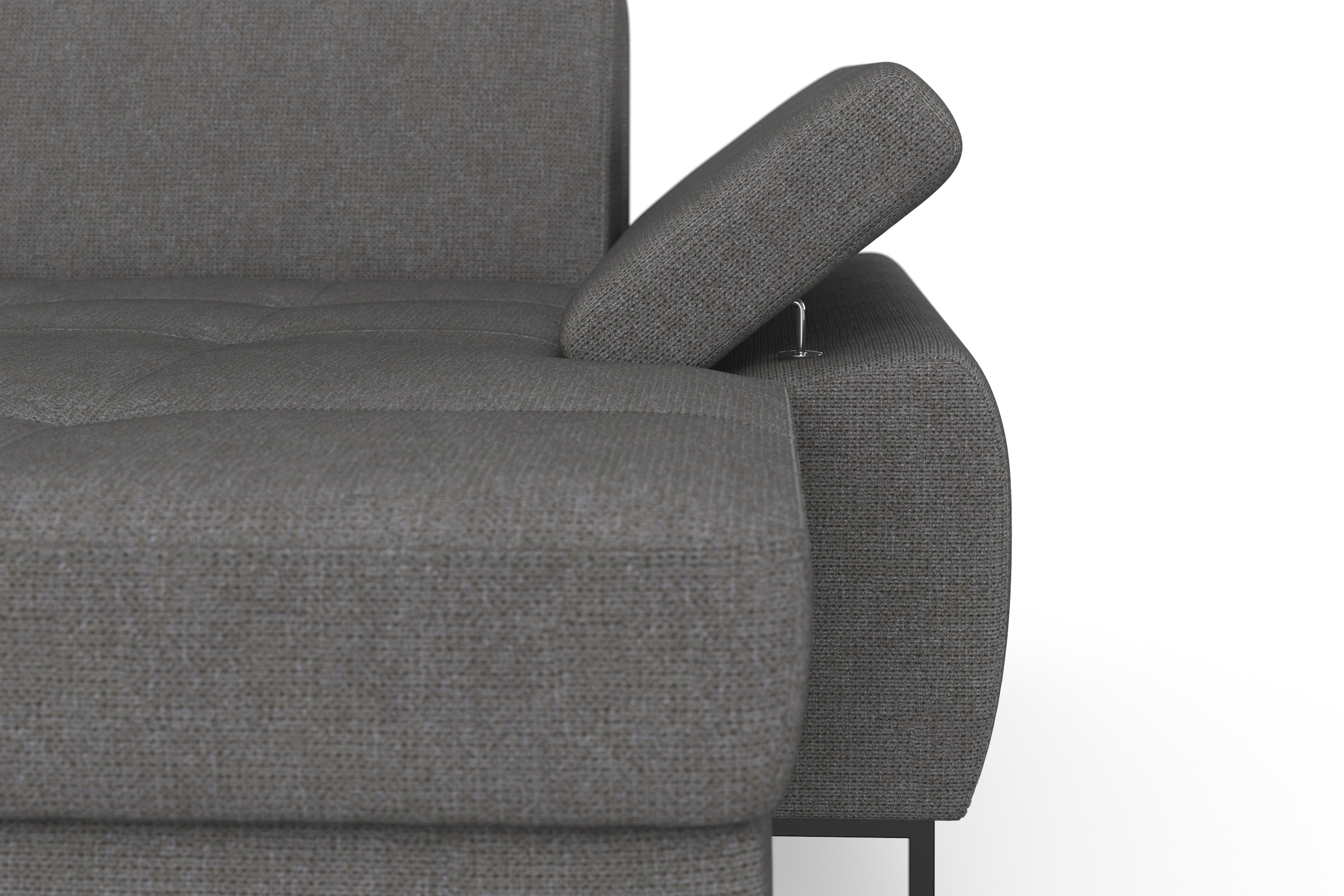 DOMO collection Wohnlandschaft »Capelo U-Form«, mit Armteilverstellung, wahlweise mit Bettfunktion, Federkern