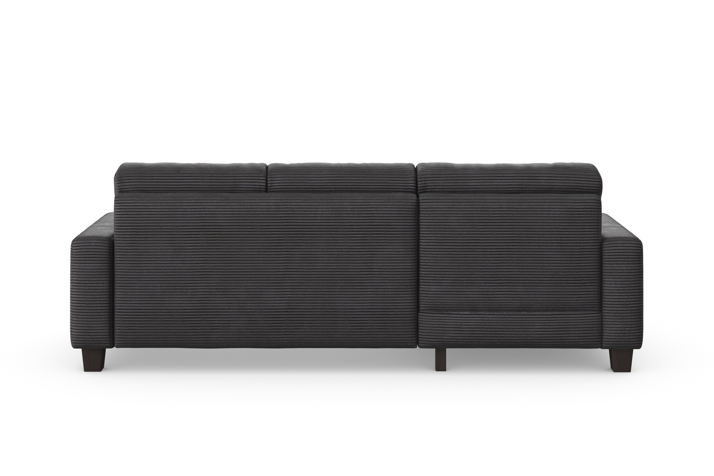 Home affaire Ecksofa »Summer L-Form«, mit Recamiere, mit oder ohne Bettfunktion und Bettkasten, Cord-Bezug