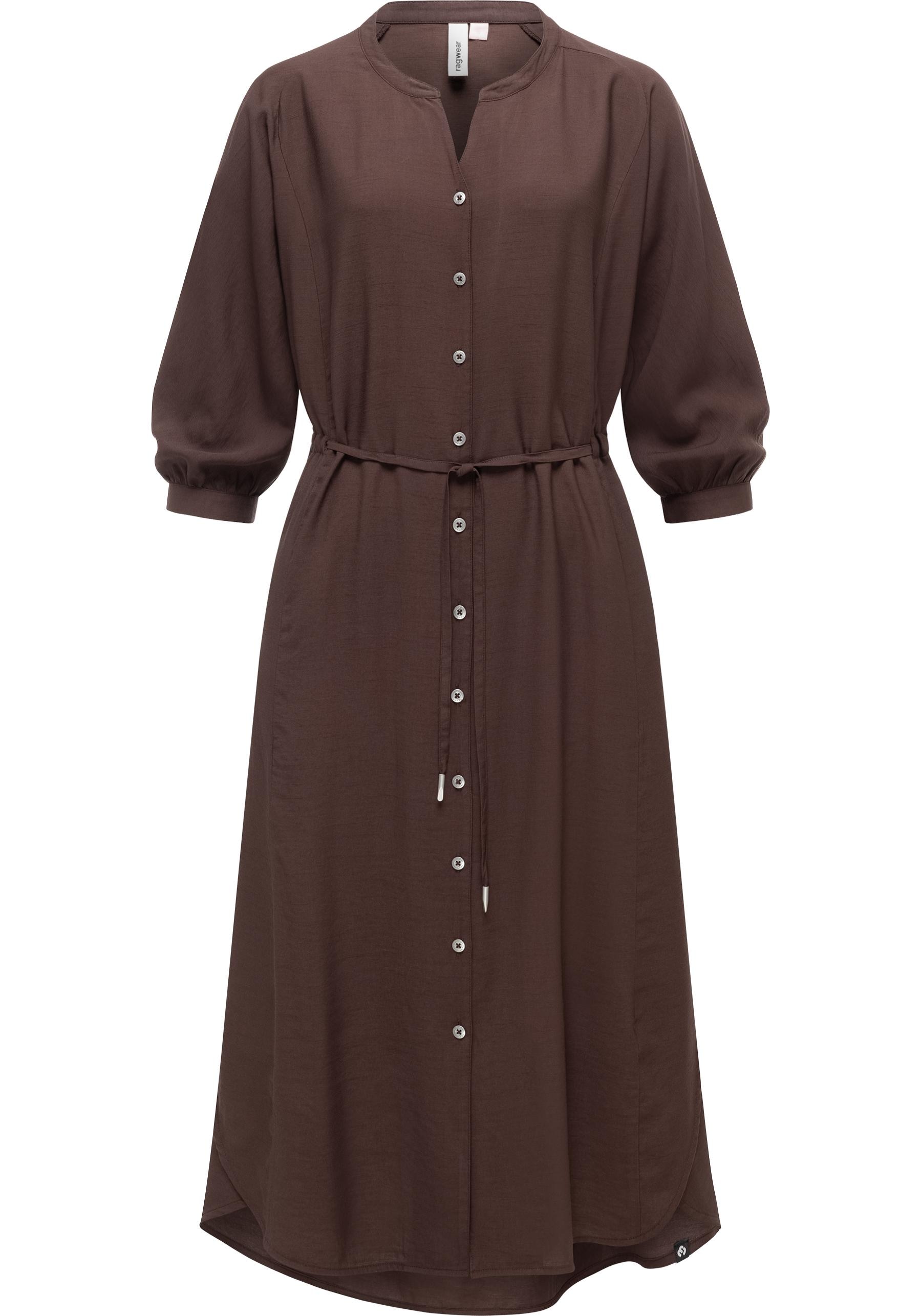 Ragwear Blusenkleid "Trea Dress" Eingrifftaschen Modisches Damenkleid mit T günstig online kaufen