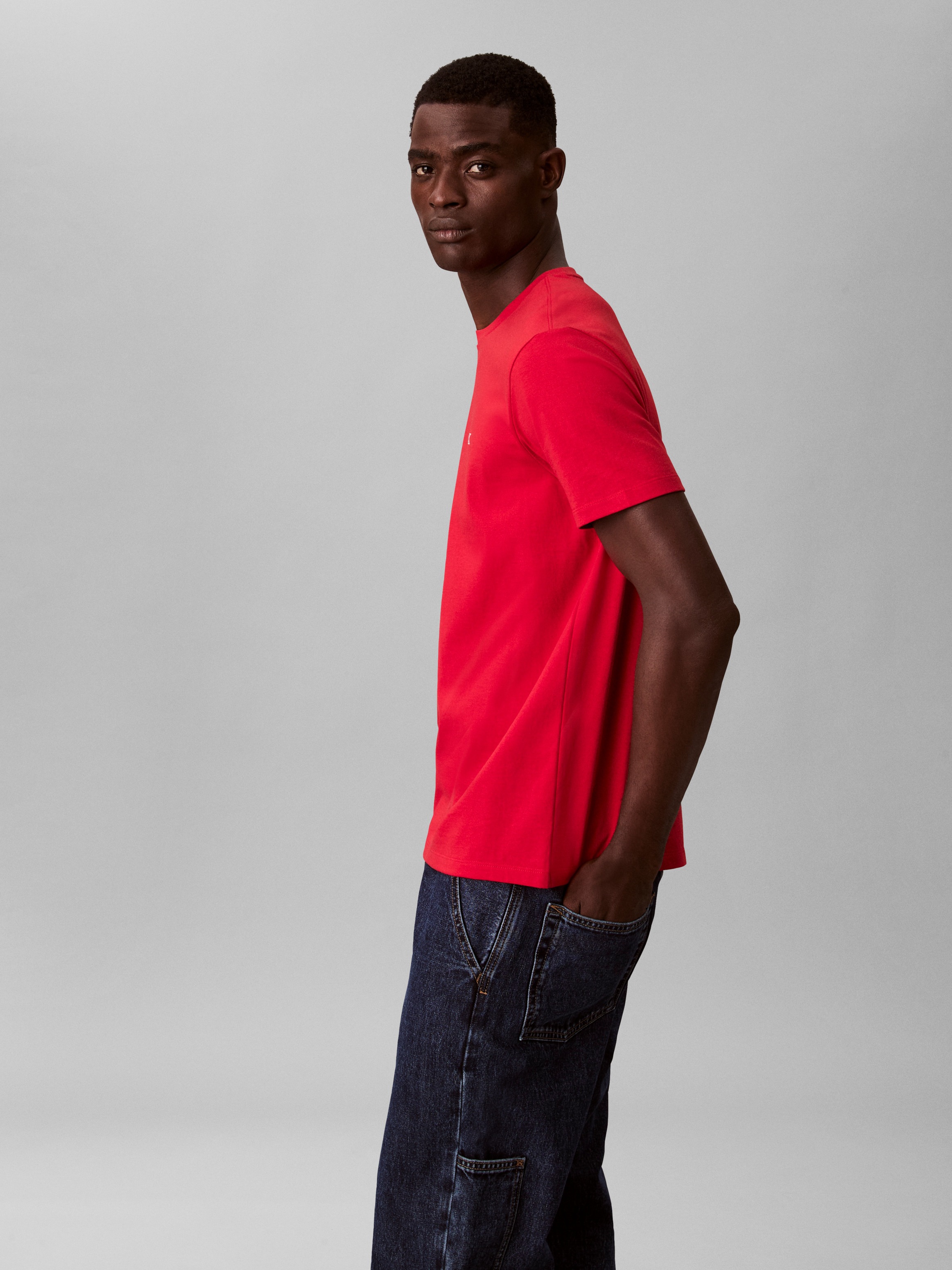 Calvin Klein Jeans T-Shirt »CLASSIC MONOGRAM« regular fit, Rundhalsausschnitt