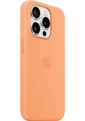 Smartphone-Hülle »iPhone 15 Pro Silikon mit MagSafe«, Apple iPhone 15 Pro, 15,5 cm...
