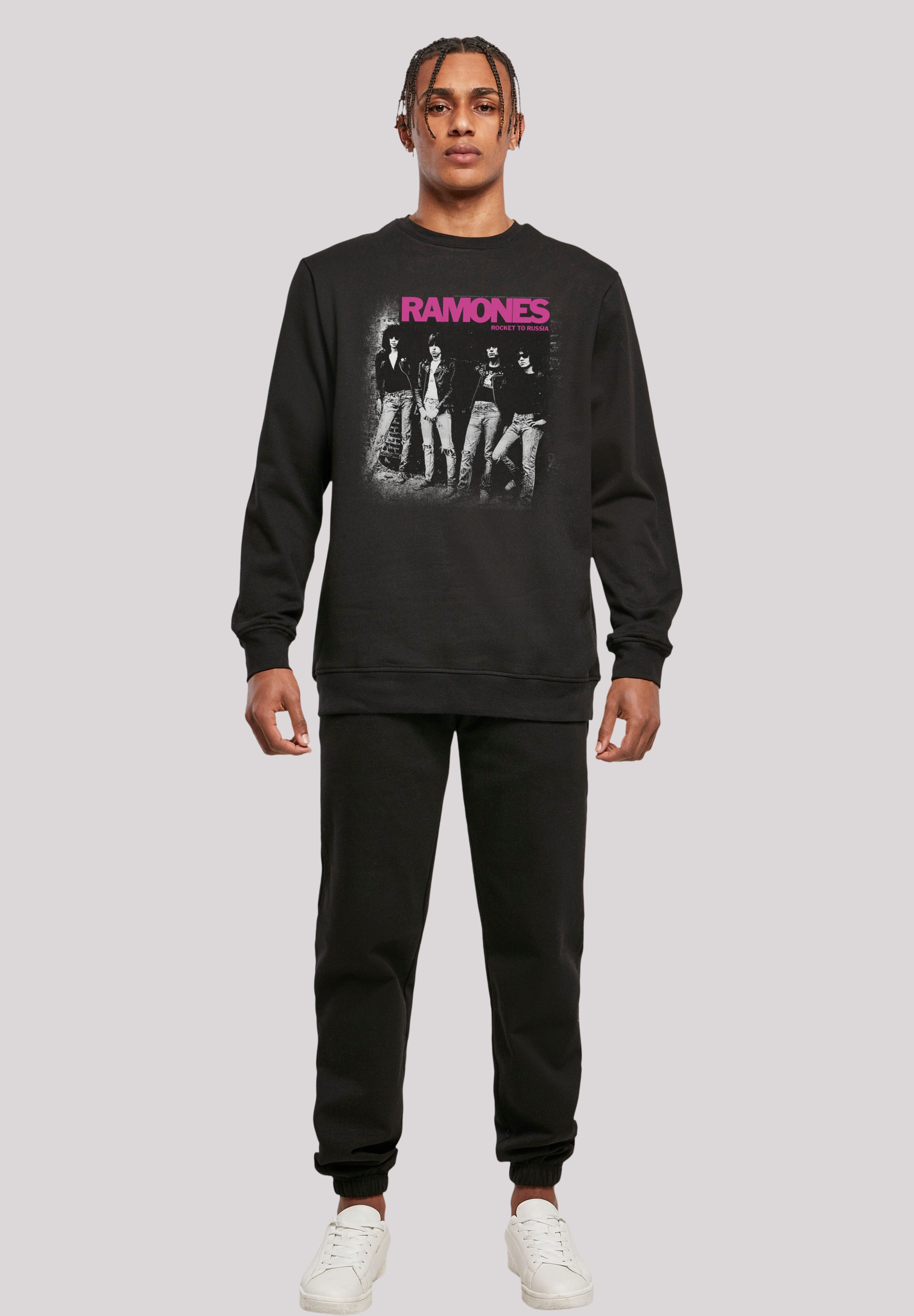 F4NT4STIC Sweatshirt »Ramones Rock Musik Band«, Premium Qualität, Band, Rock-Musik