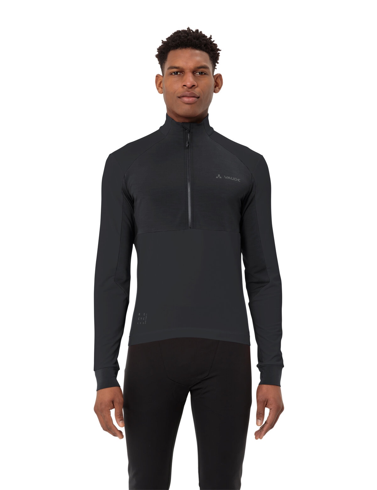 VAUDE Radtrikot "MENS KURO HALFZIP LS TRICOT" für Radsport, mit zwei offene günstig online kaufen
