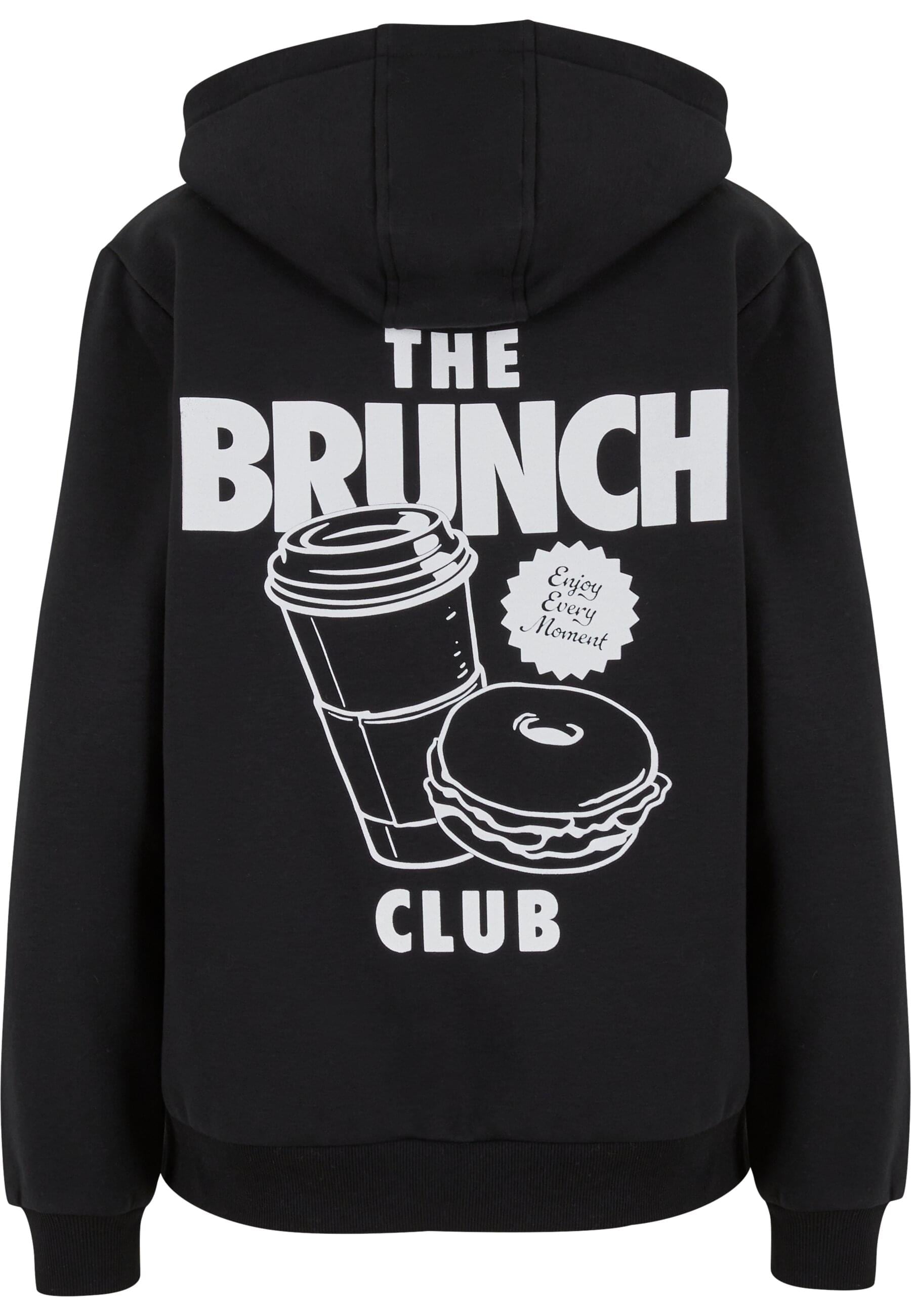 Miss Tee Kapuzenpullover »Miss Tee The Brunch Club Ladies Fluffy Hoody«, (1 tlg.)