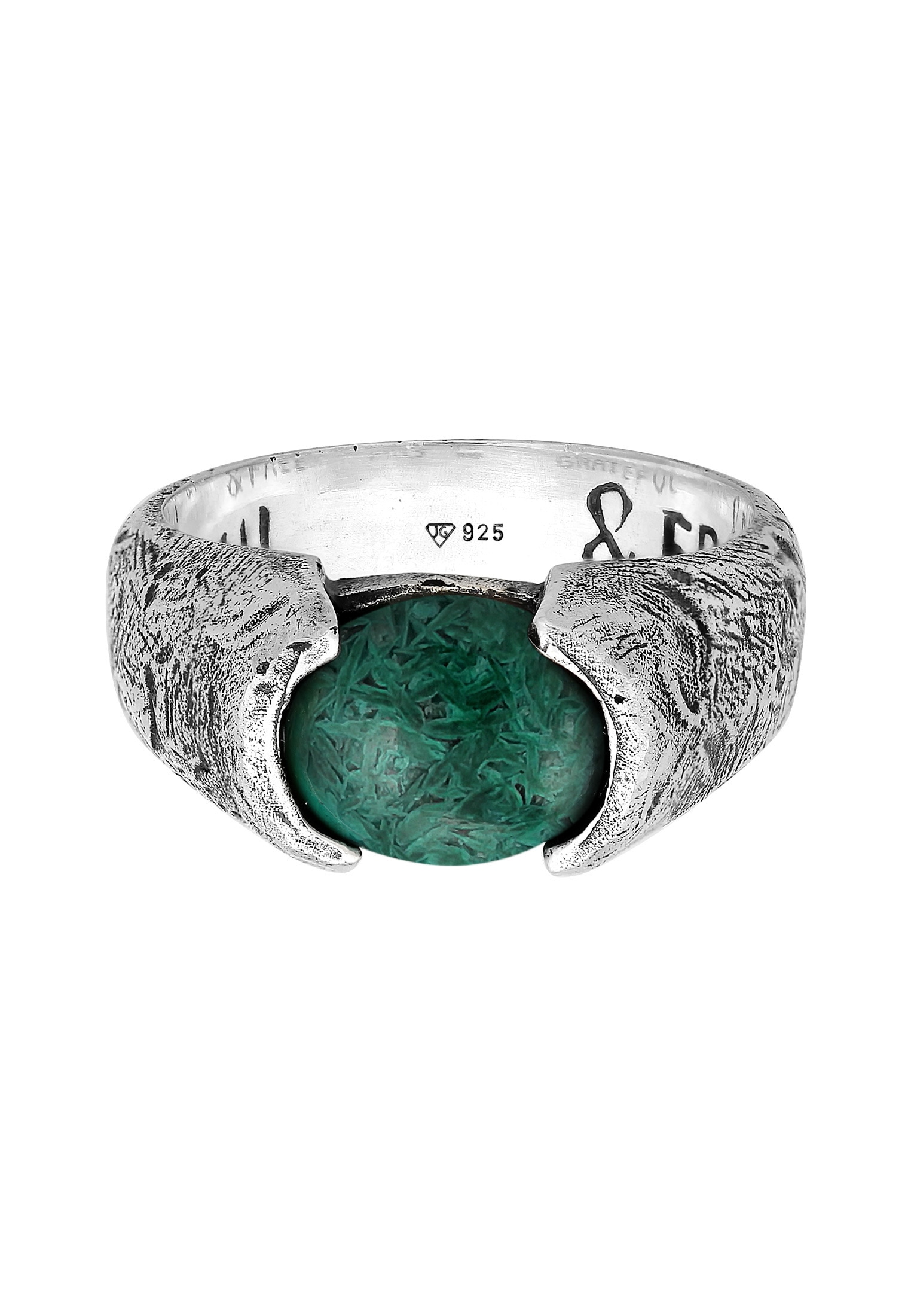 HAZE & GLORY Silberring »Ring Herren Liberty - Afrikanischer Türkis 925 Silber«