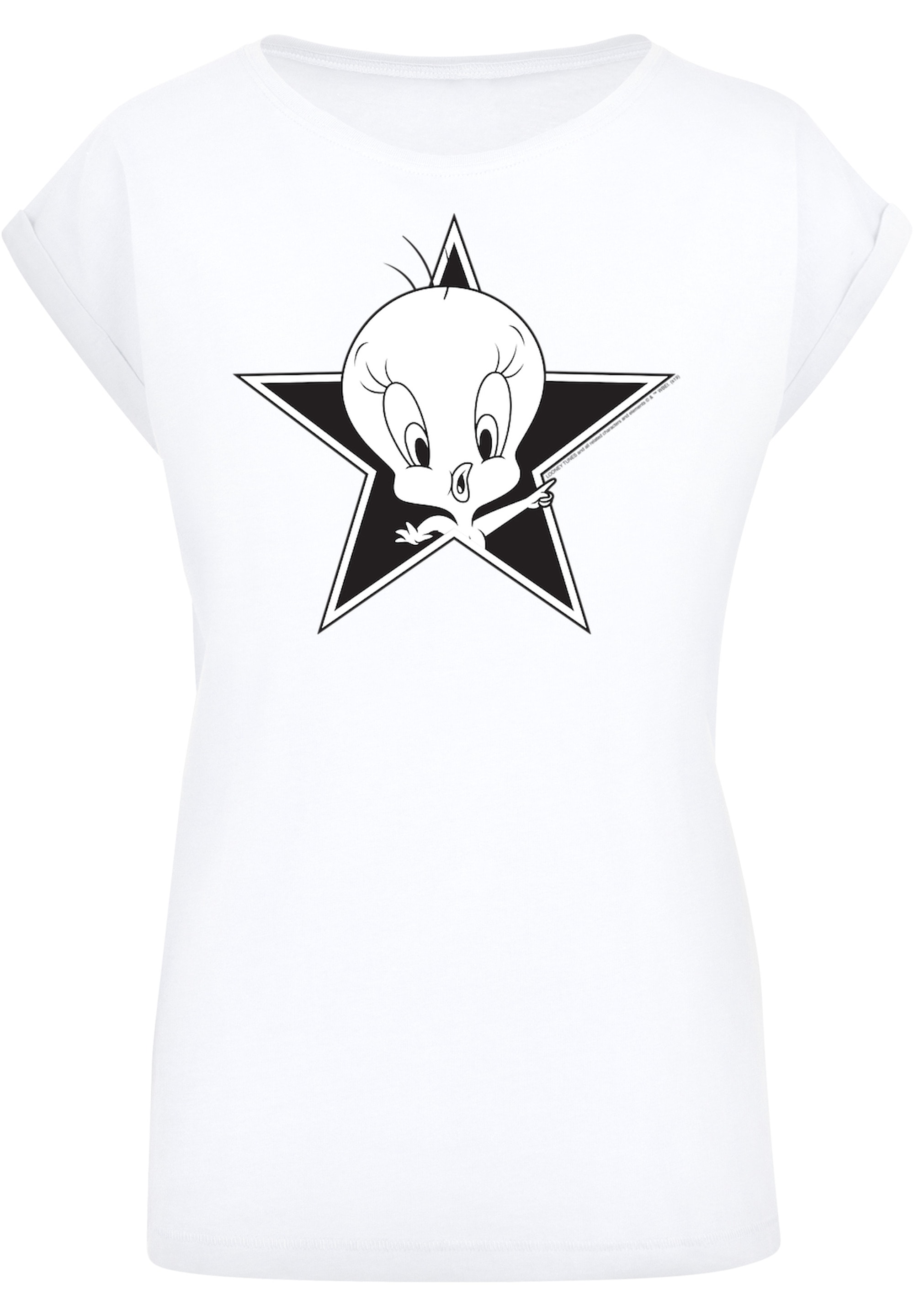 F4NT4STIC T-Shirt »Looney Tunes Tweetie'«, Print