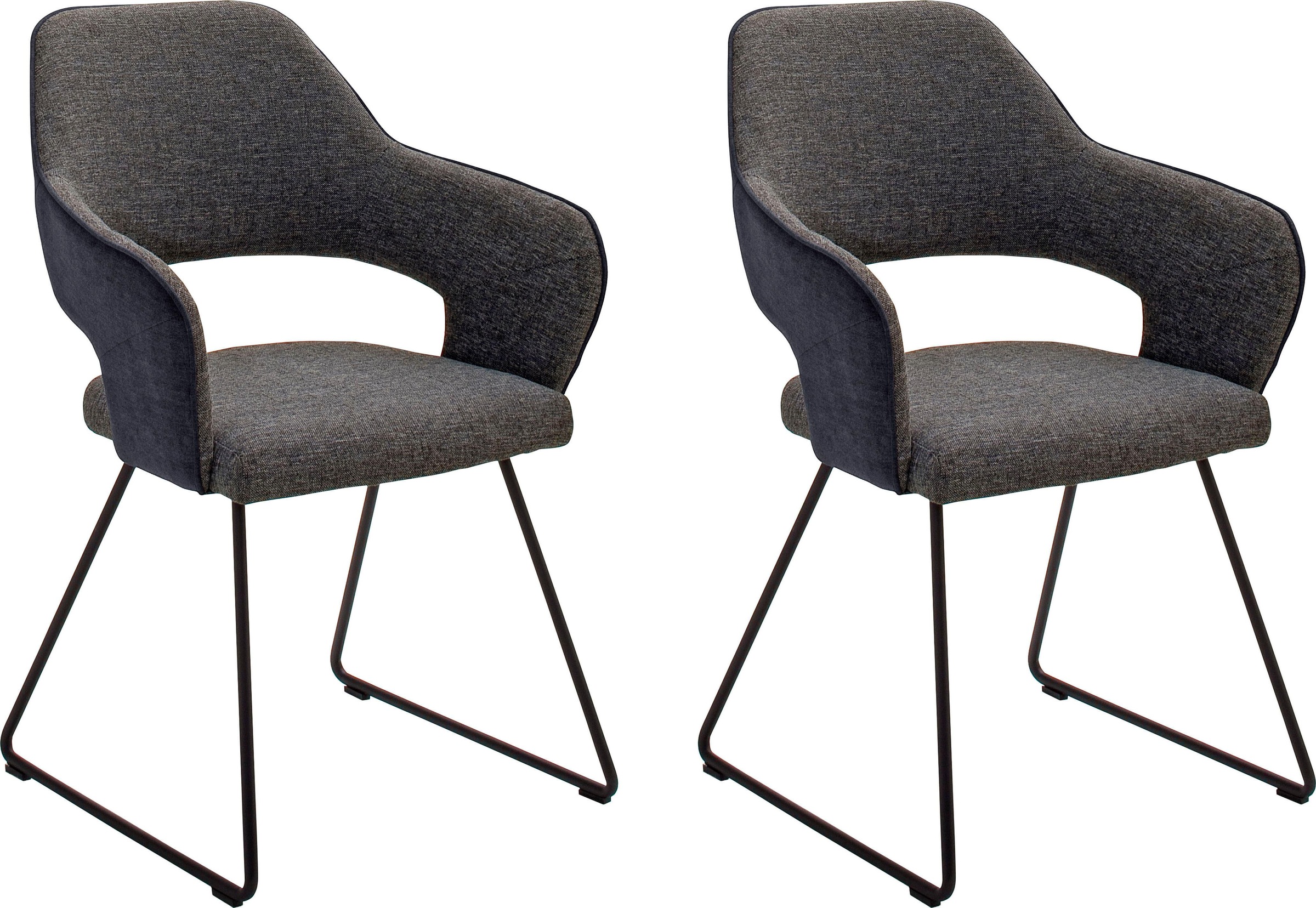MCA furniture Stuhl "NEWCASTEL" (Set) 2 Stk. Stuhl belastbar bis 130 Kg günstig online kaufen