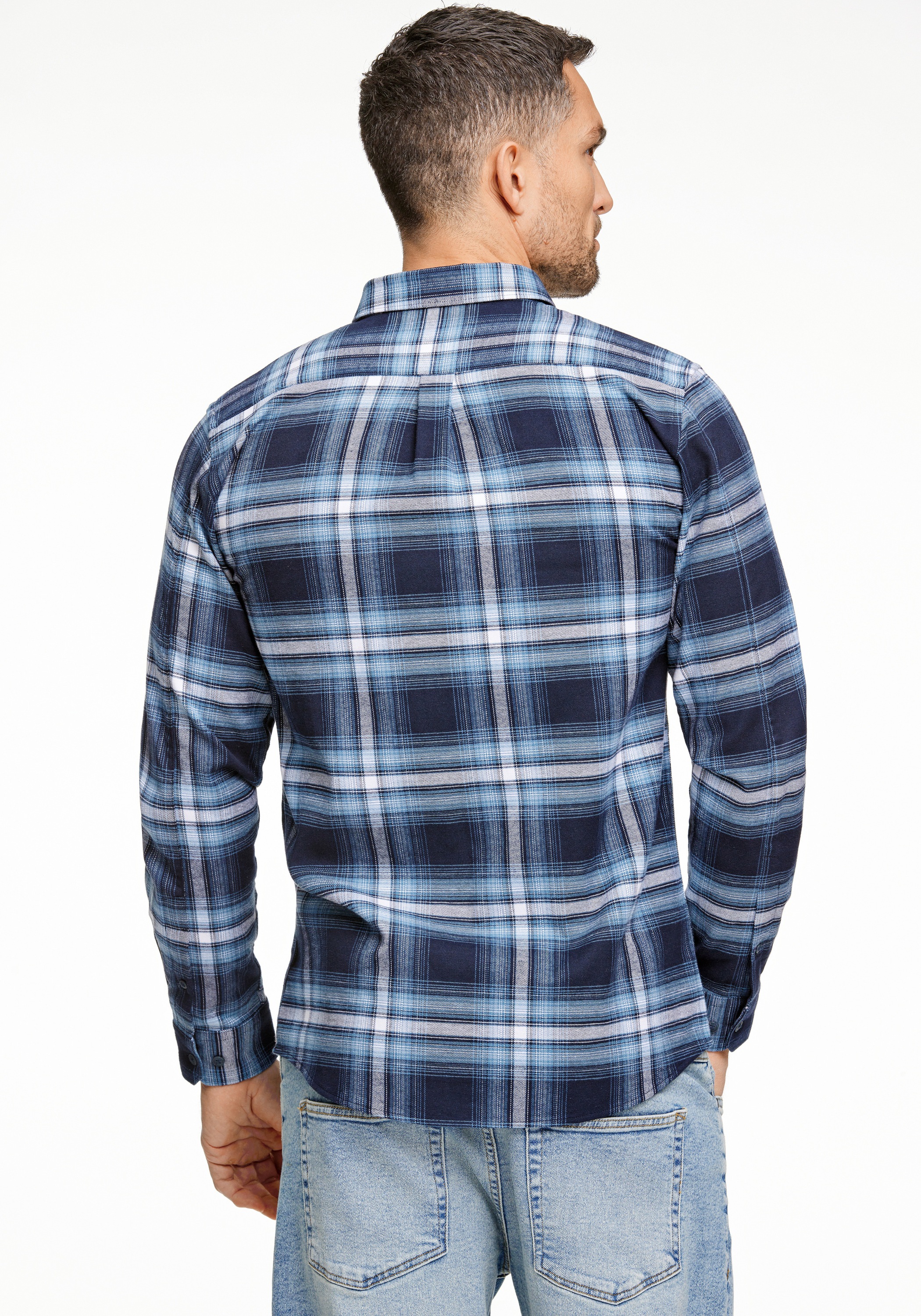 LINDBERGH Flanellhemd "Lindbergh Freizeithemd" günstig online kaufen