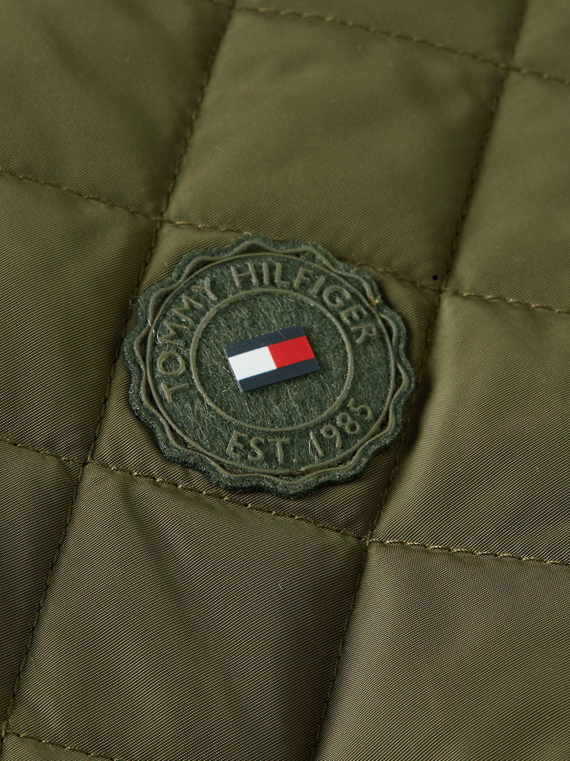 Tommy Hilfiger Steppjacke, mit Logoprägung