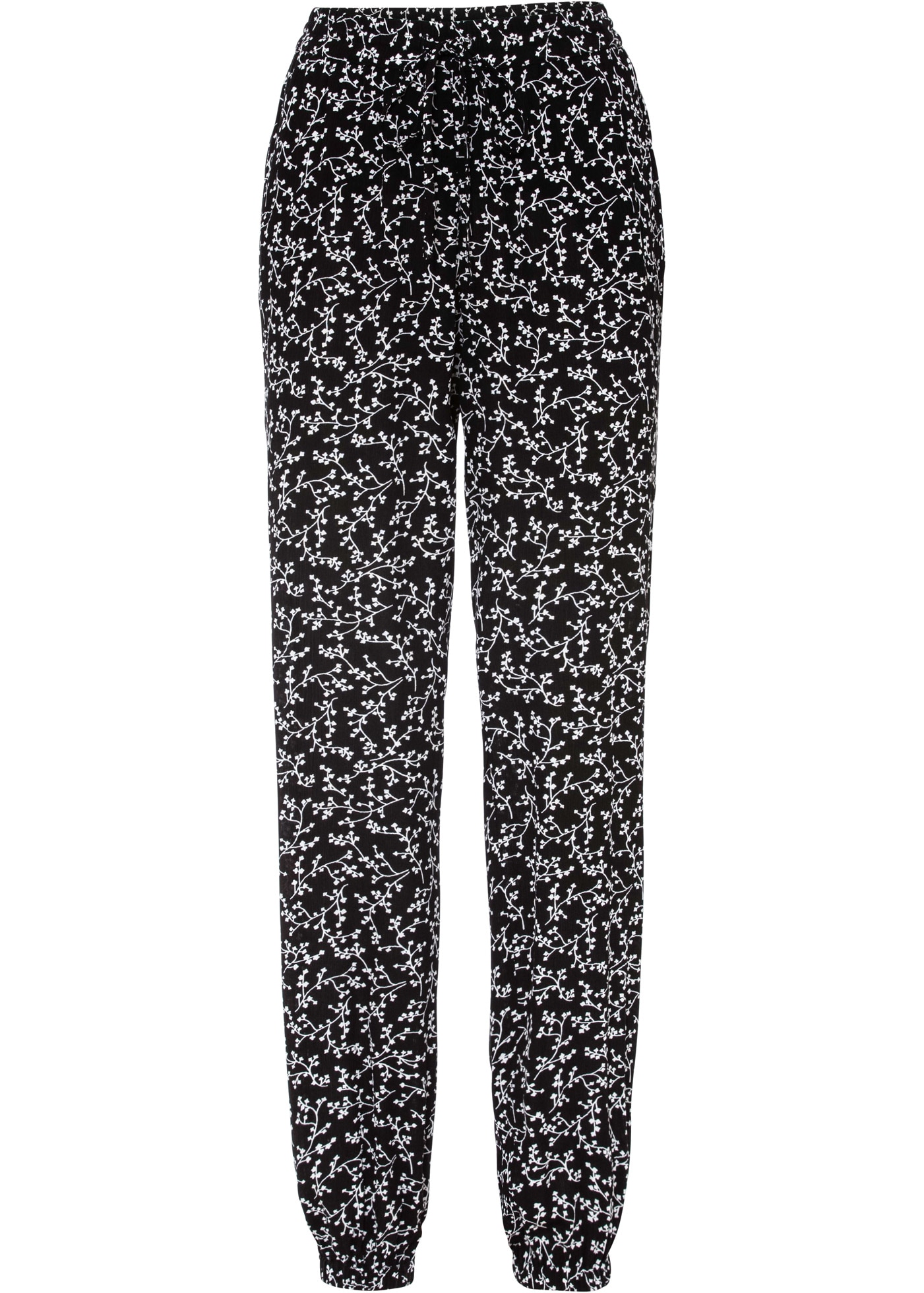 bonprix Schlupfhose »Schlupfhose aus reiner Viskose«  aus Viskose, elastischer Bund, lockere Passform, eleganter Stil