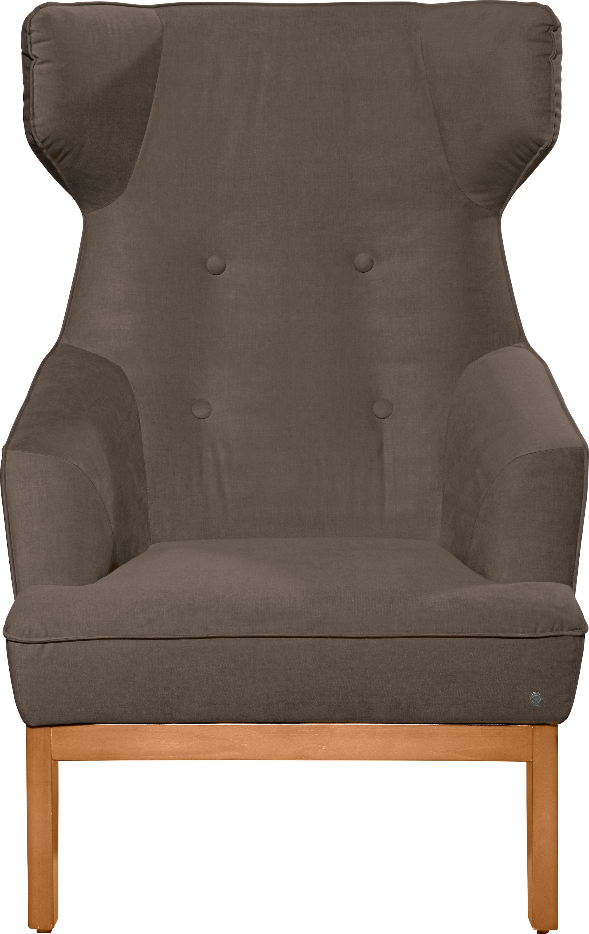 TOM TAILOR HOME Ohrensessel "COZY", im Retrolook, mit Kedernaht und Knöpfun günstig online kaufen
