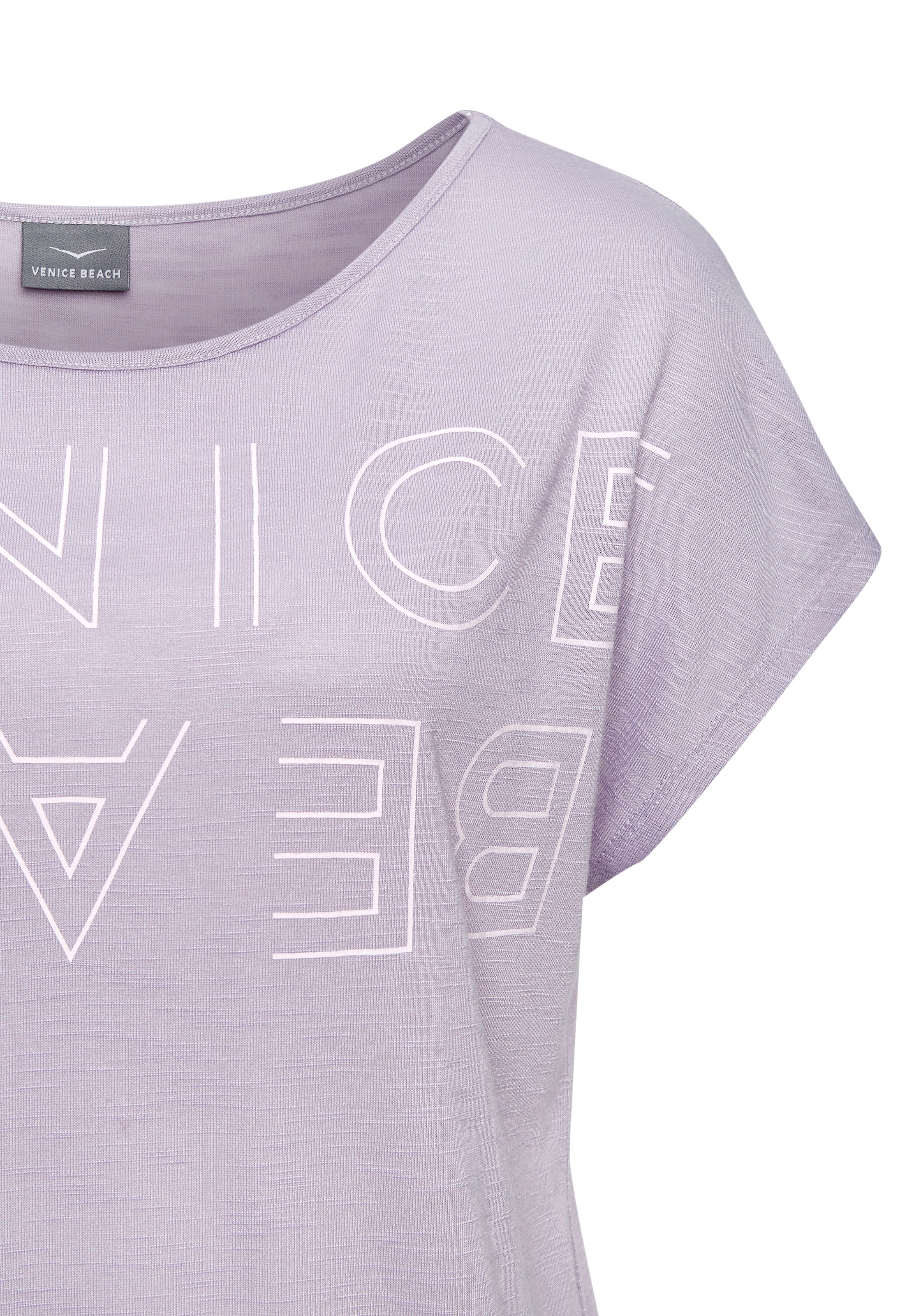 Venice Beach Rundhalsshirt, mit Logoprint, T-Shirt, sommerlich-sportlicher Look