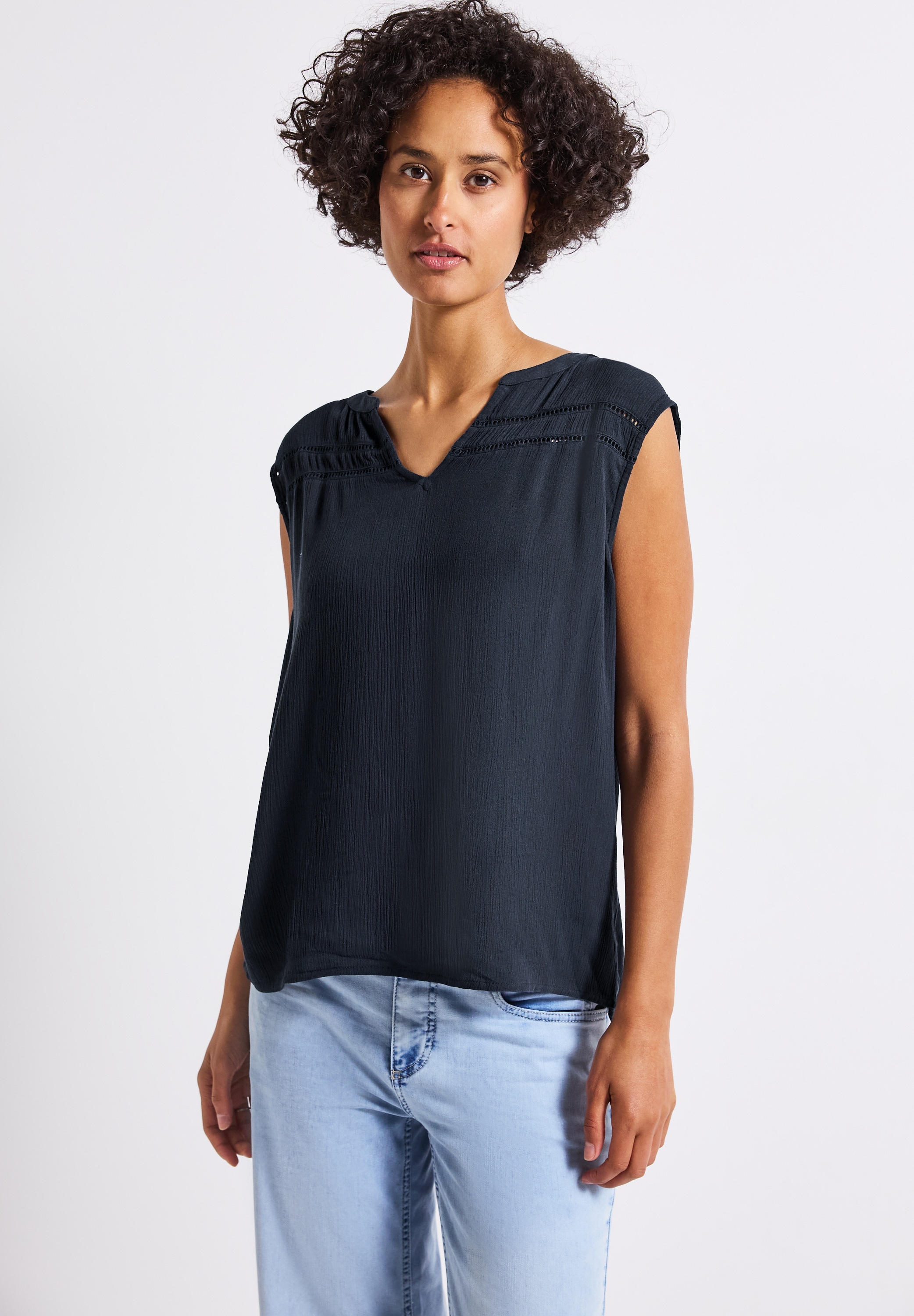 STREET ONE Blusentop, aus softer Viskose günstig online kaufen