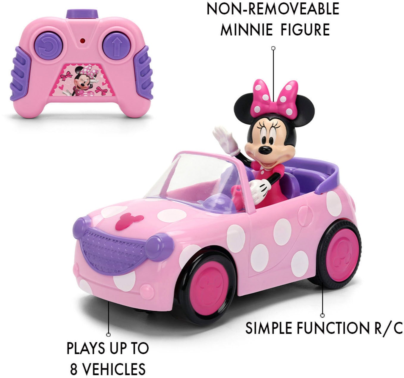 JADA RC-Auto »RC Minnie Roadster 1:32«