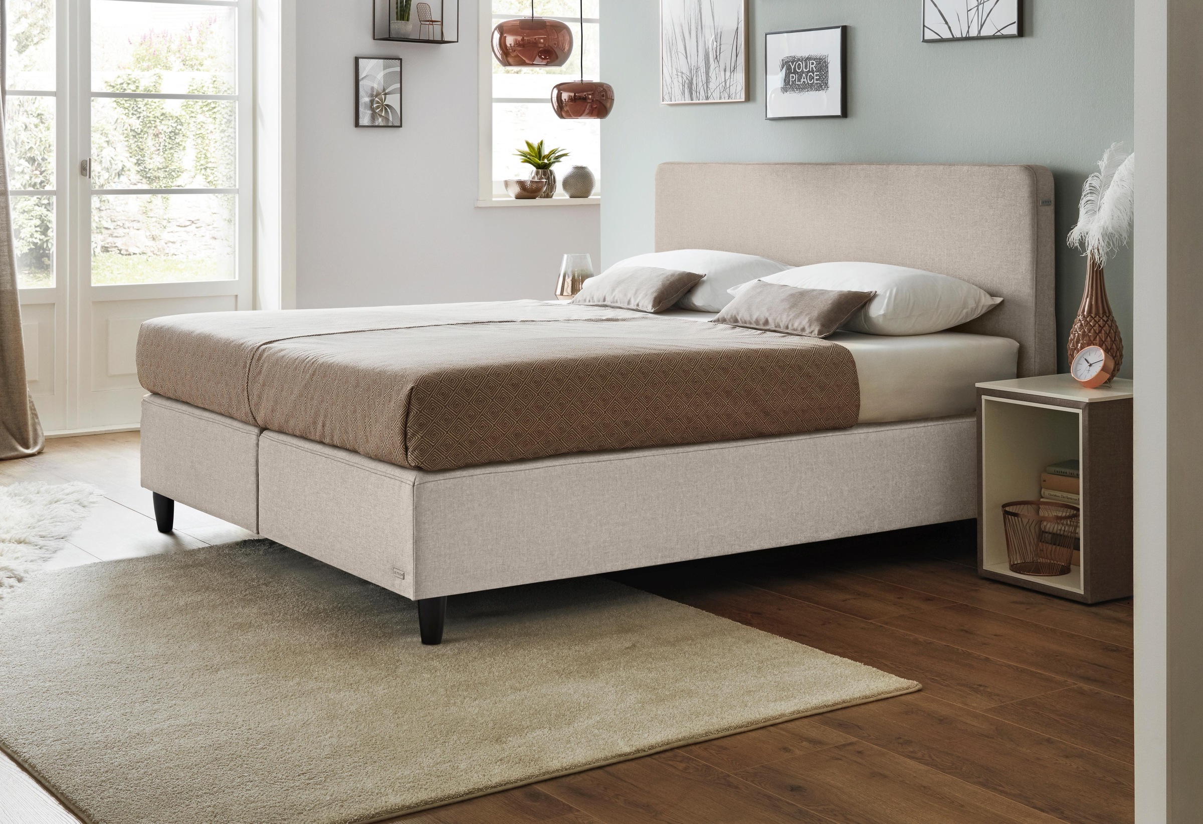 JETTE Betten Boxspringbett »Basis #101 Straight« auf ...