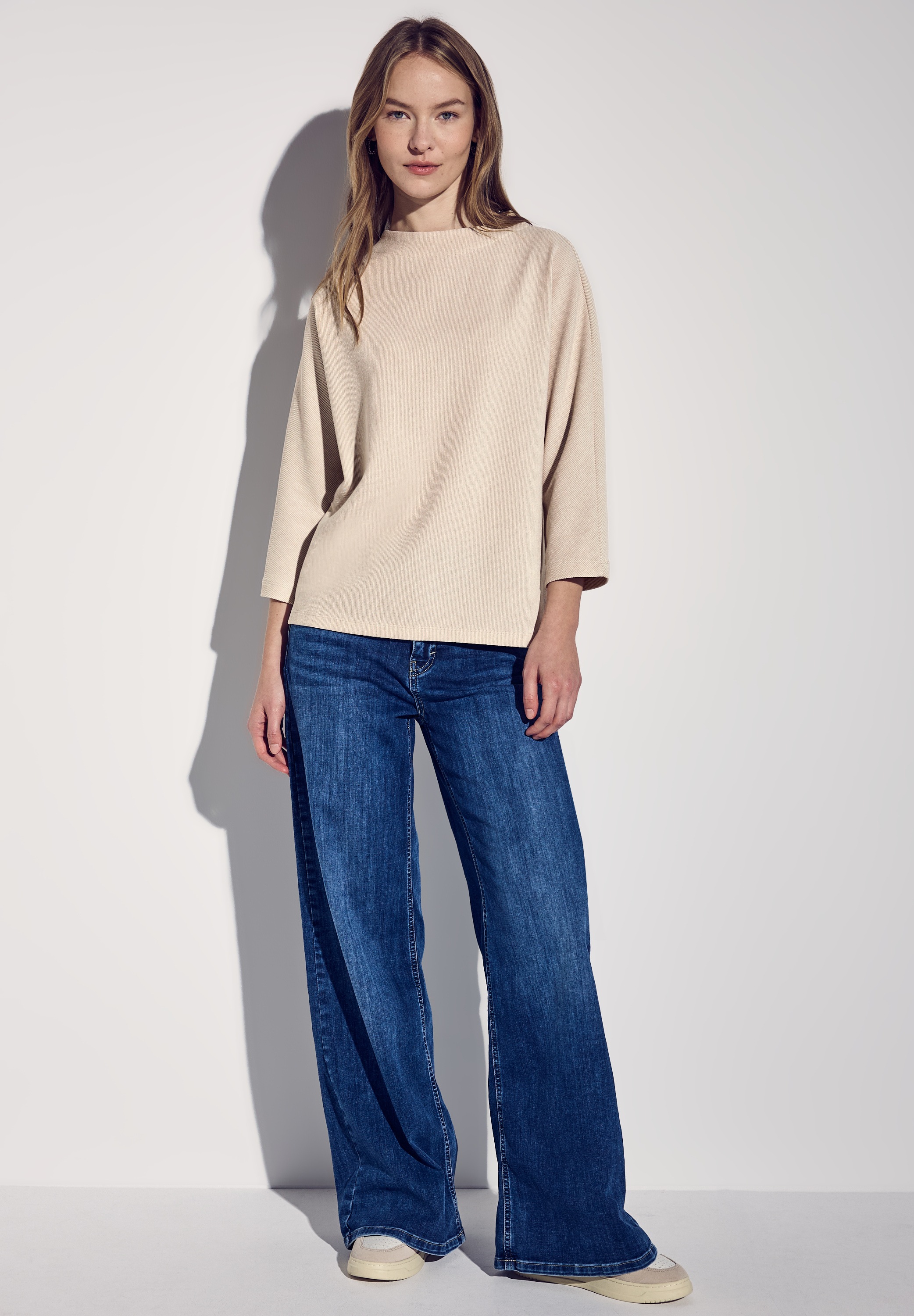 STREET ONE 3/4-Arm-Shirt, mit 3/4 Ärmeln