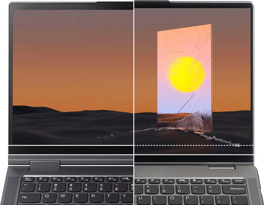 Lenovo Convertible Notebook »Yoga SSD Core cm, Zoll, 14 | 7«, Xe i5, / Iris 35,6 BAUR 512 Graphics, GB Intel