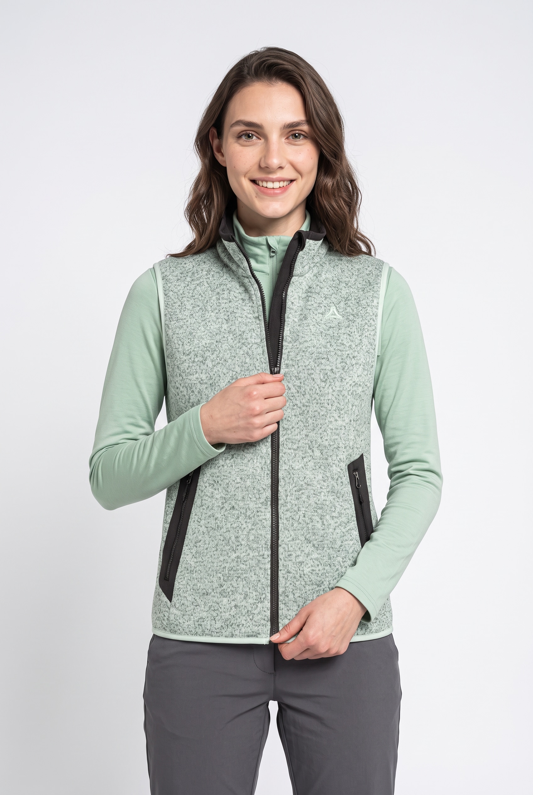 Schöffel Fleeceweste »CIRC Fleece Vt Style Yew WMN« aus Polyester, für sportliche Aktivitäten