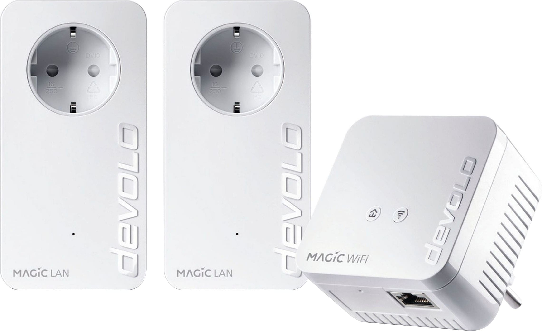 DEVOLO | Kit« Netzwerk-Adapter Power BAUR Multimedia WiFi »Magic 1