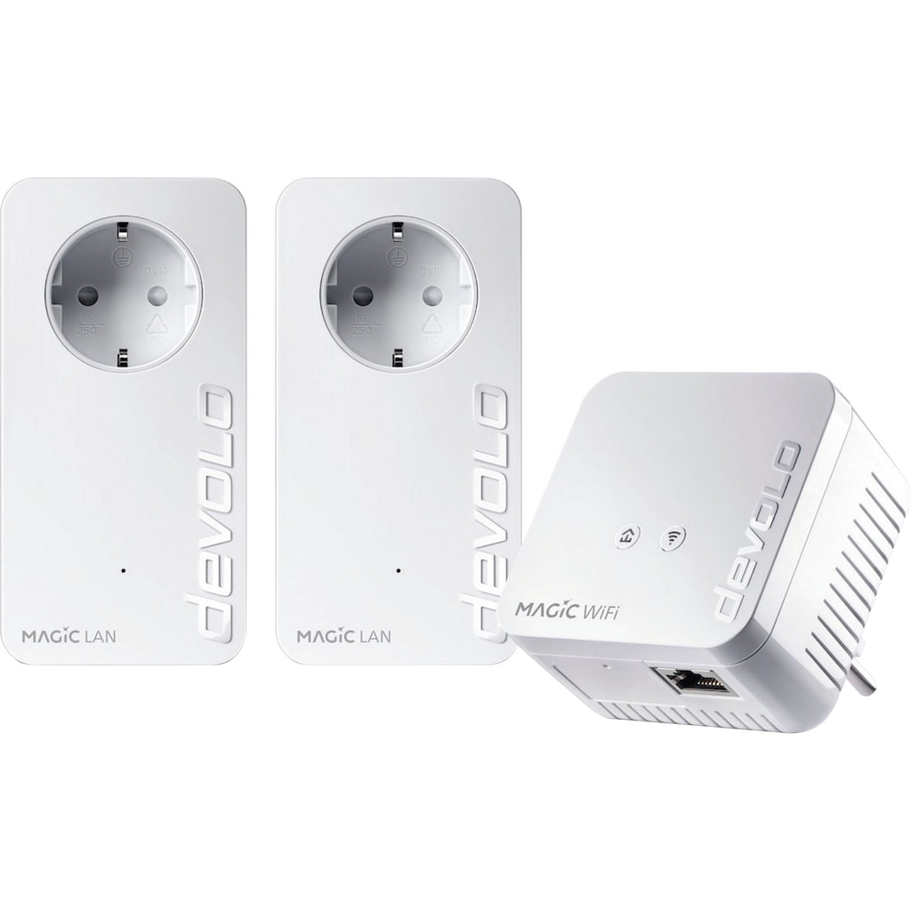 DEVOLO Netzwerk-Adapter »Magic 1 WiFi Multimedia Power Kit«