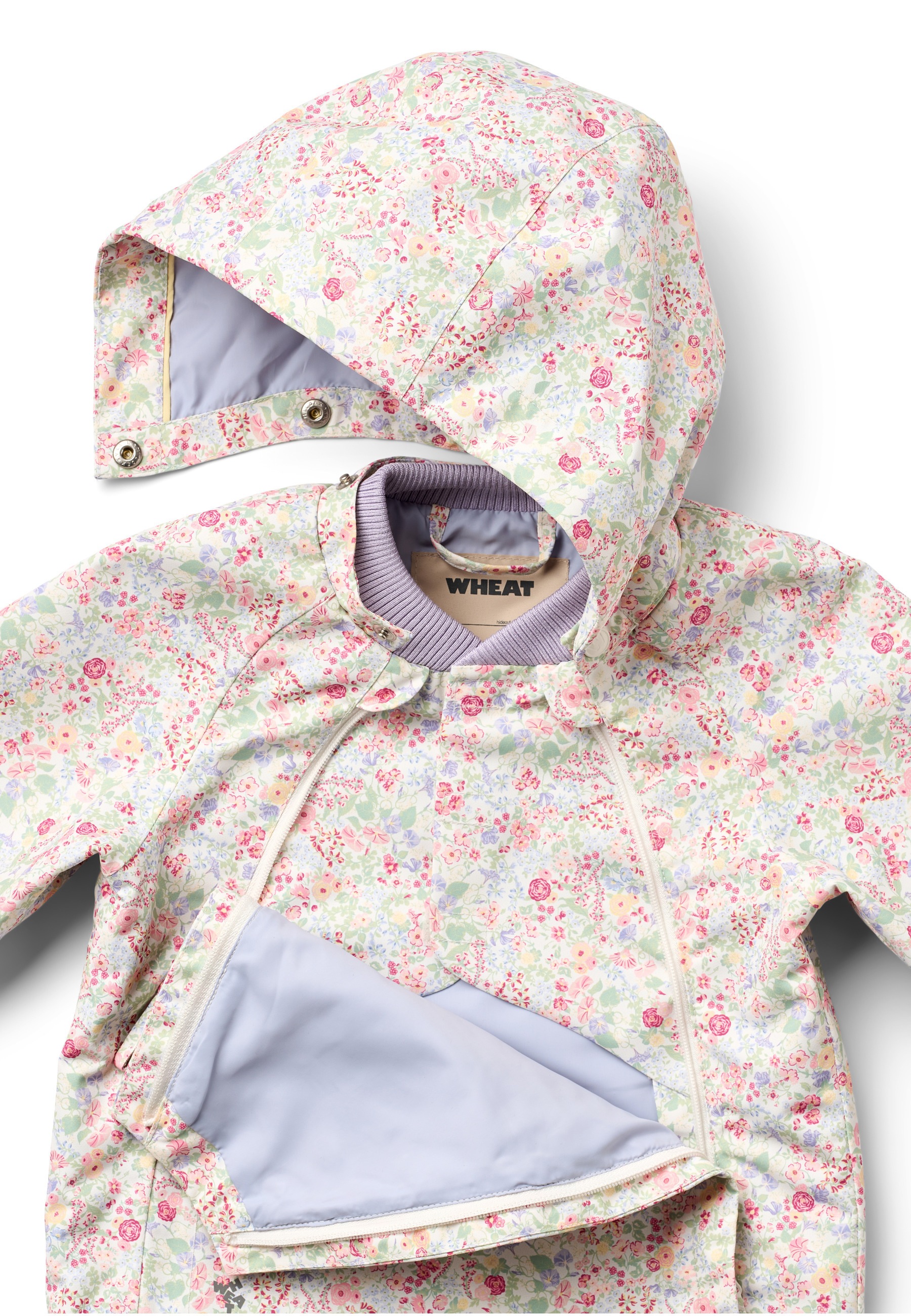 WHEAT Parka »WHEAT Jacke Sveo Tech« 1 Stk. tlg. mit Kapuze reflektierend