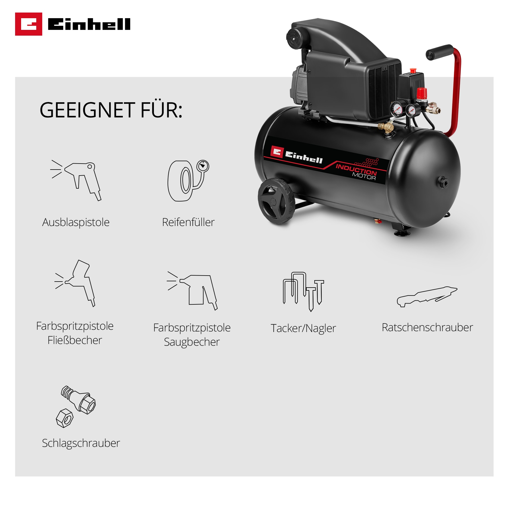 Einhell Kompressor »TC-AC 190/24/8 I OF«