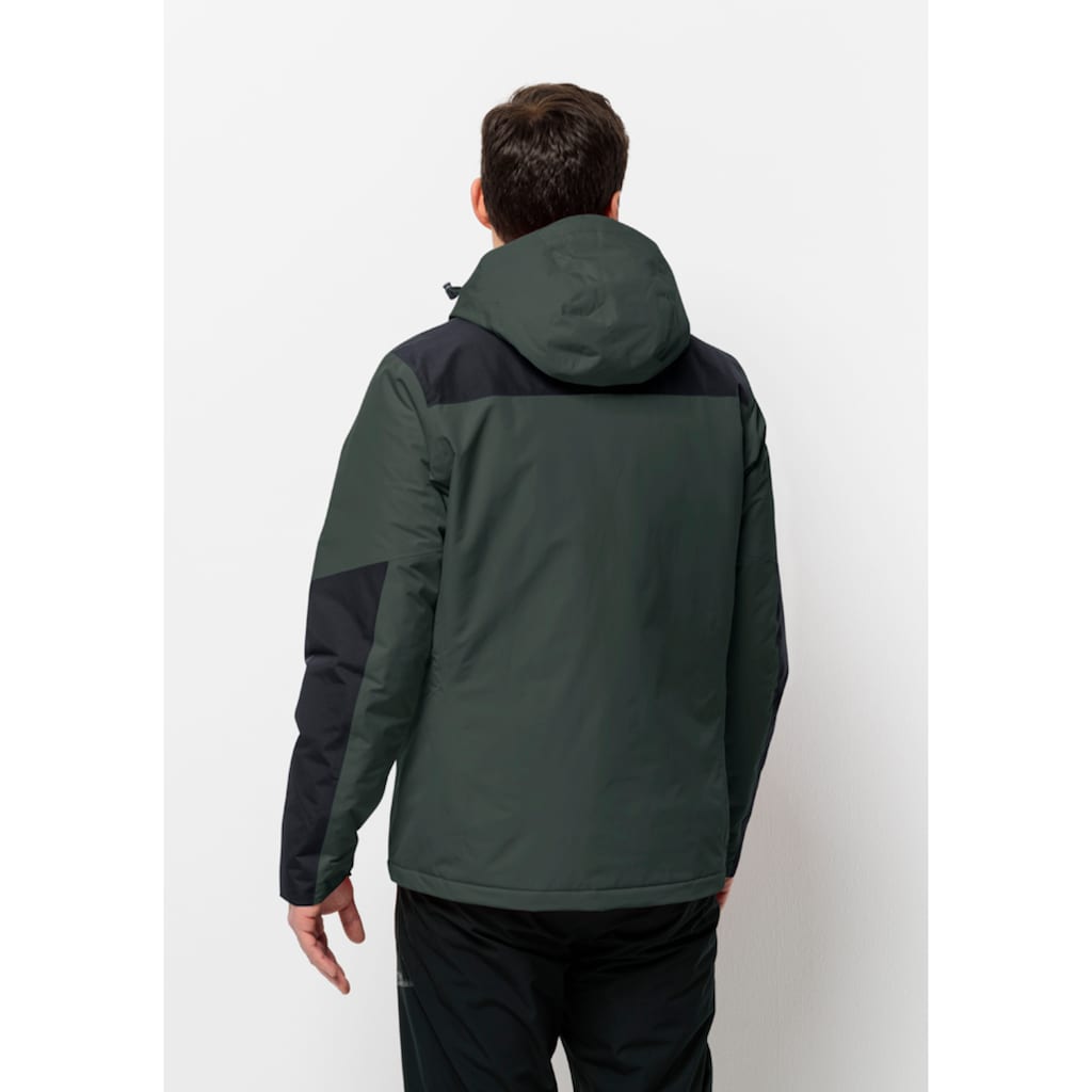 Jack Wolfskin Winterjacke »JASPER INS JKT M«, mit Kapuze