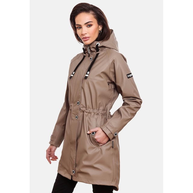 Navahoo Regenjacke »Rainy Flower«, mit Kapuze, modischer Damen Regenmantel  mit Kapuze online bestellen | BAUR