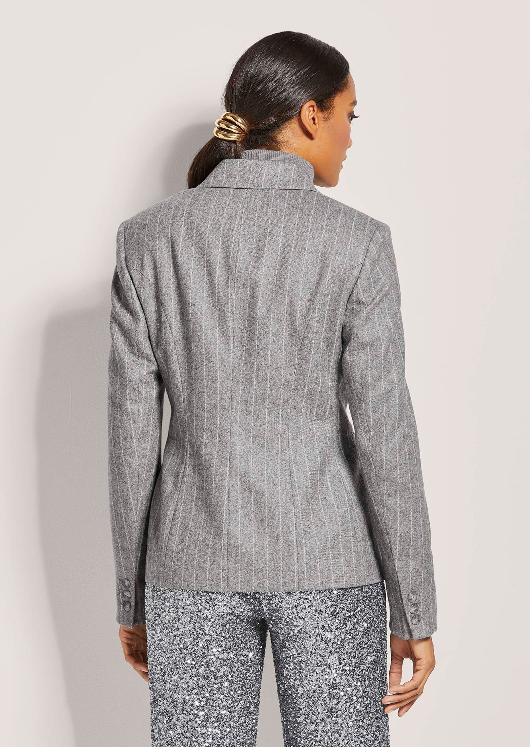 MADELEINE Longblazer »Blazer Trendstarker Nadelstreifen-Blazer«