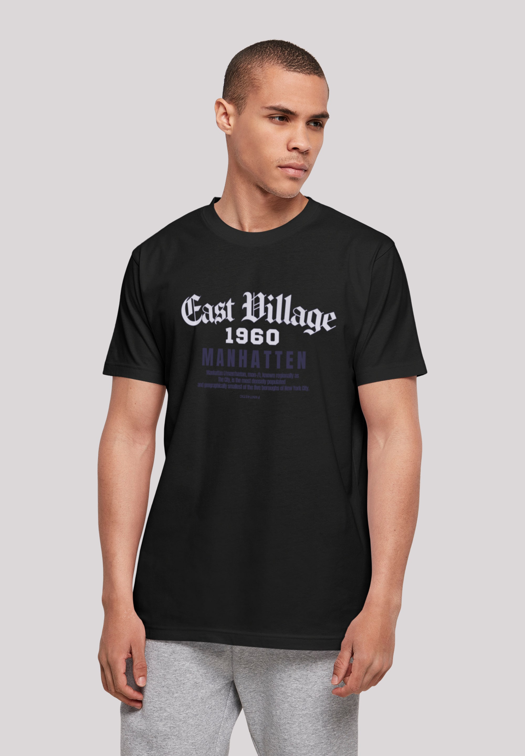 F4NT4STIC T-Shirt "East Village Manhatten TEE UNISEX", Print günstig online kaufen