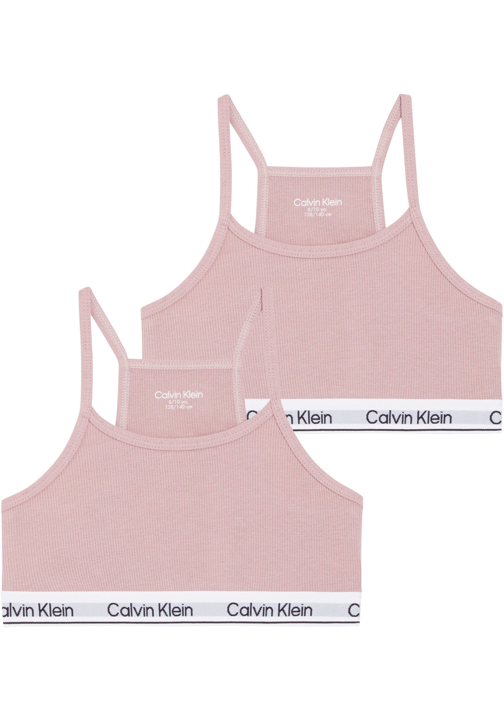 Calvin Klein Underwear Bralette "2PK RACERBACK BRALETTE", Kinder bis 16 Jahren