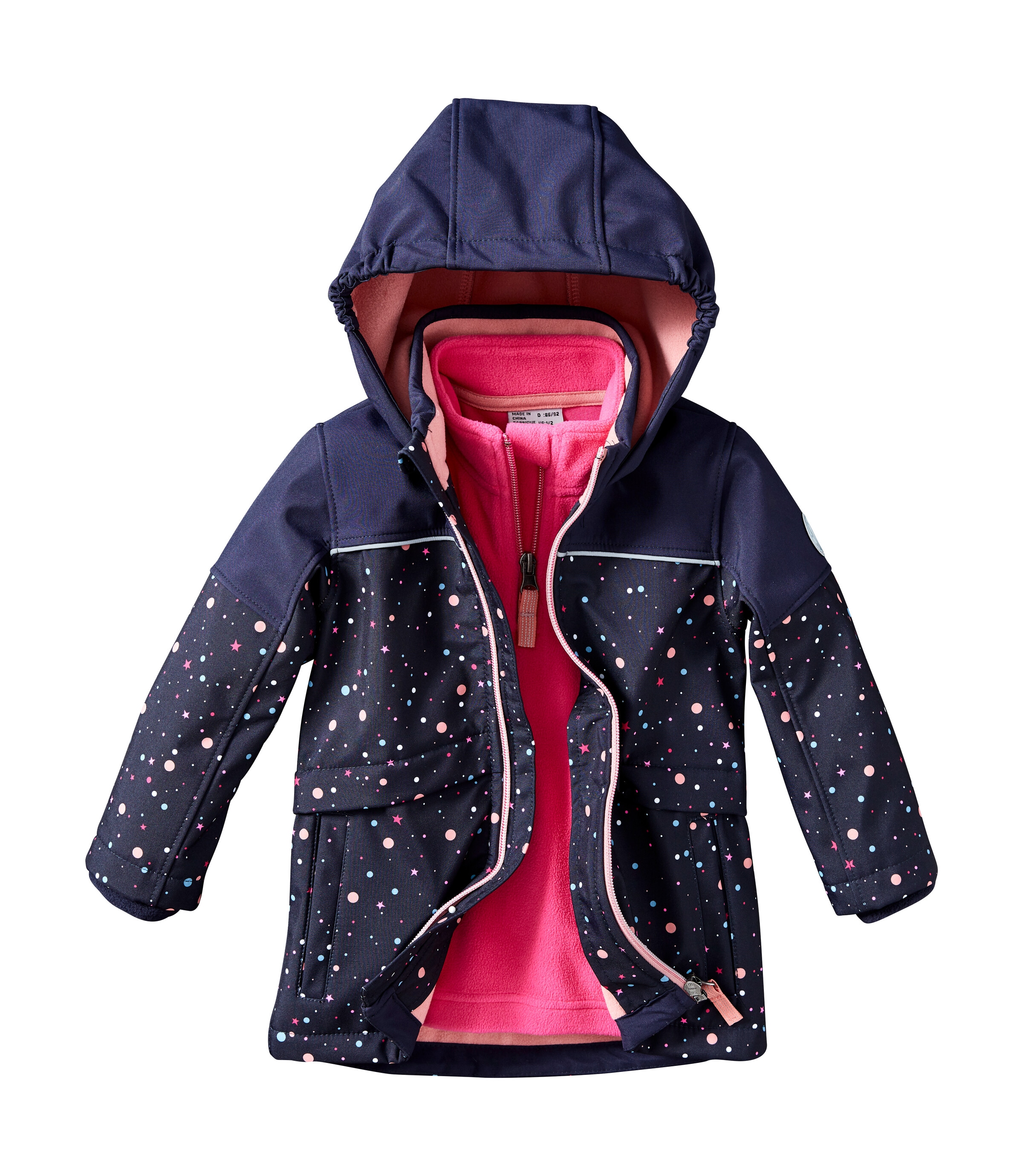 first instinct by killtec Softshelljacke »FIOW 18 MNS SFTSHLL JCKT«, Wasserabweisende Softshelljacke mit Fleece, stylisch und funktional