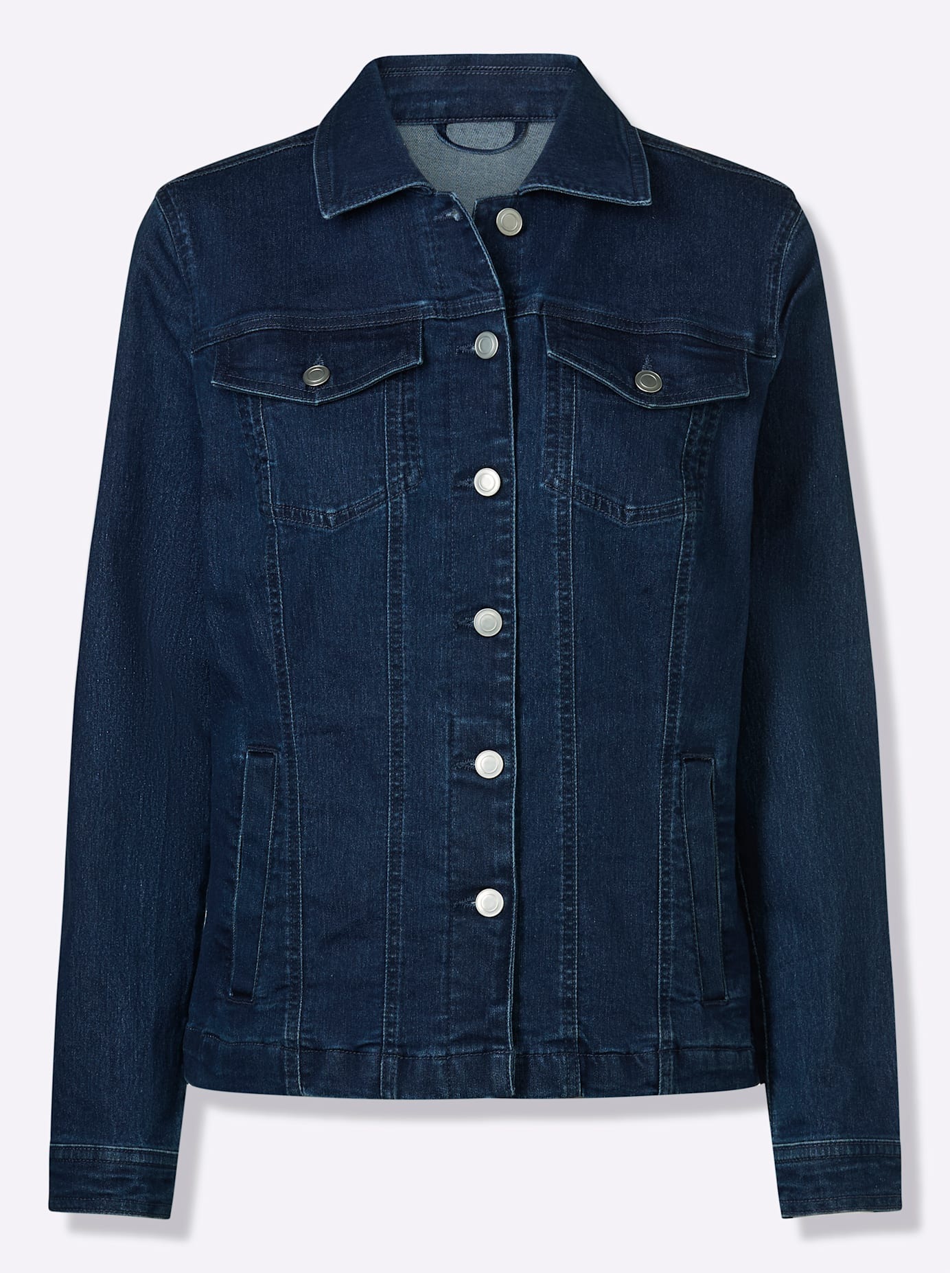 Classic Basics Denim Jacket Dark Blue 46 3
