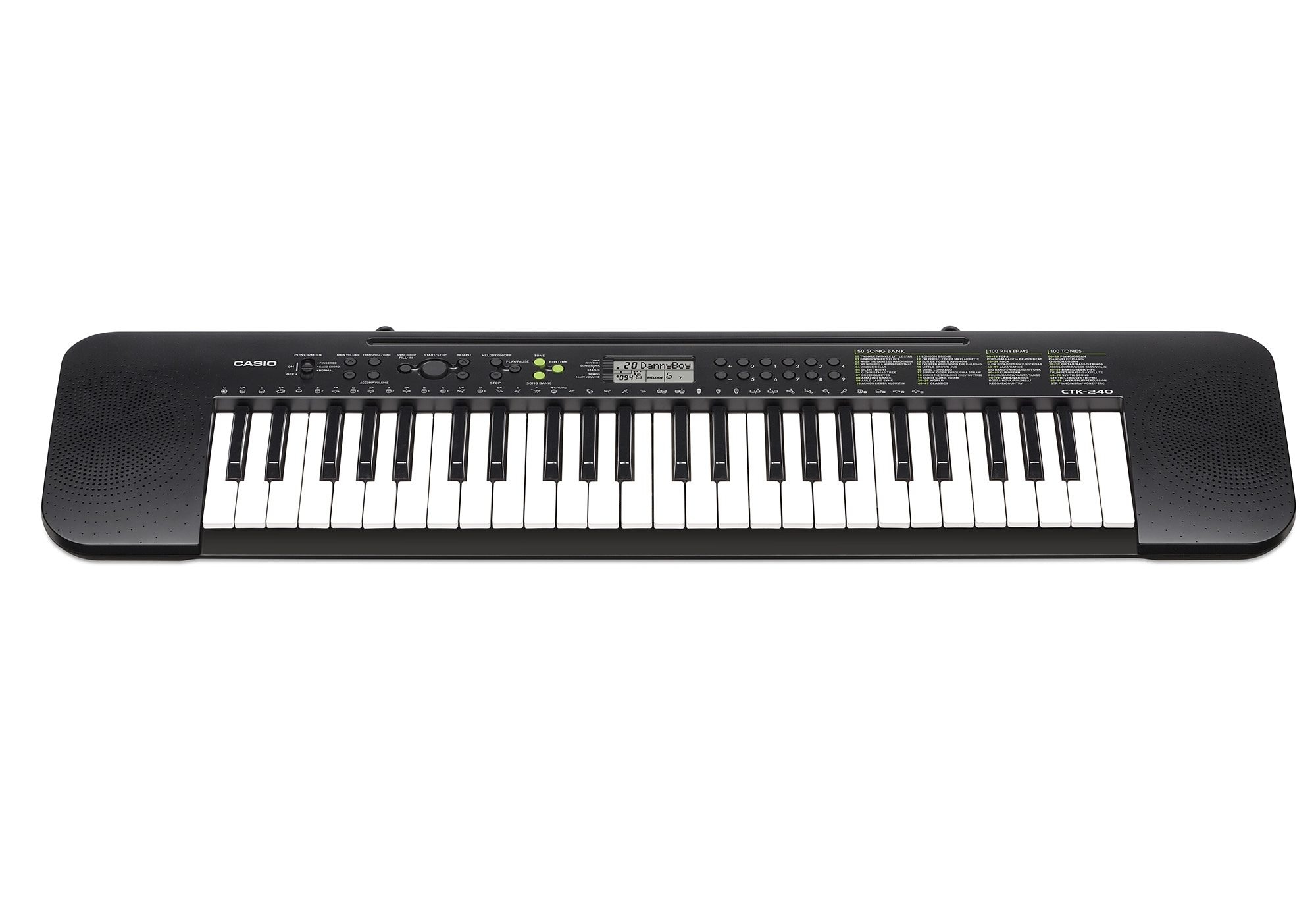 CASIO Home-Keyboard »CTK-240«, (Set), mit Netzteil